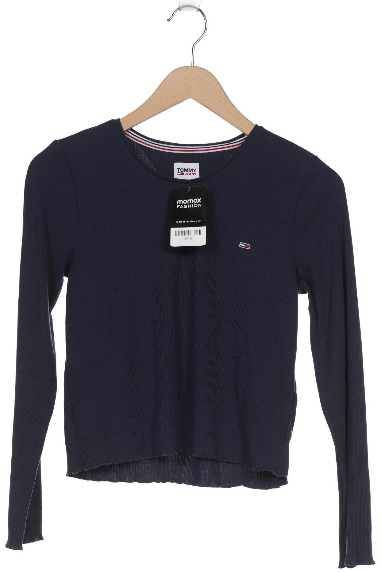 

Tommy Jeans Damen Langarmshirt, marineblau, Gr. 36