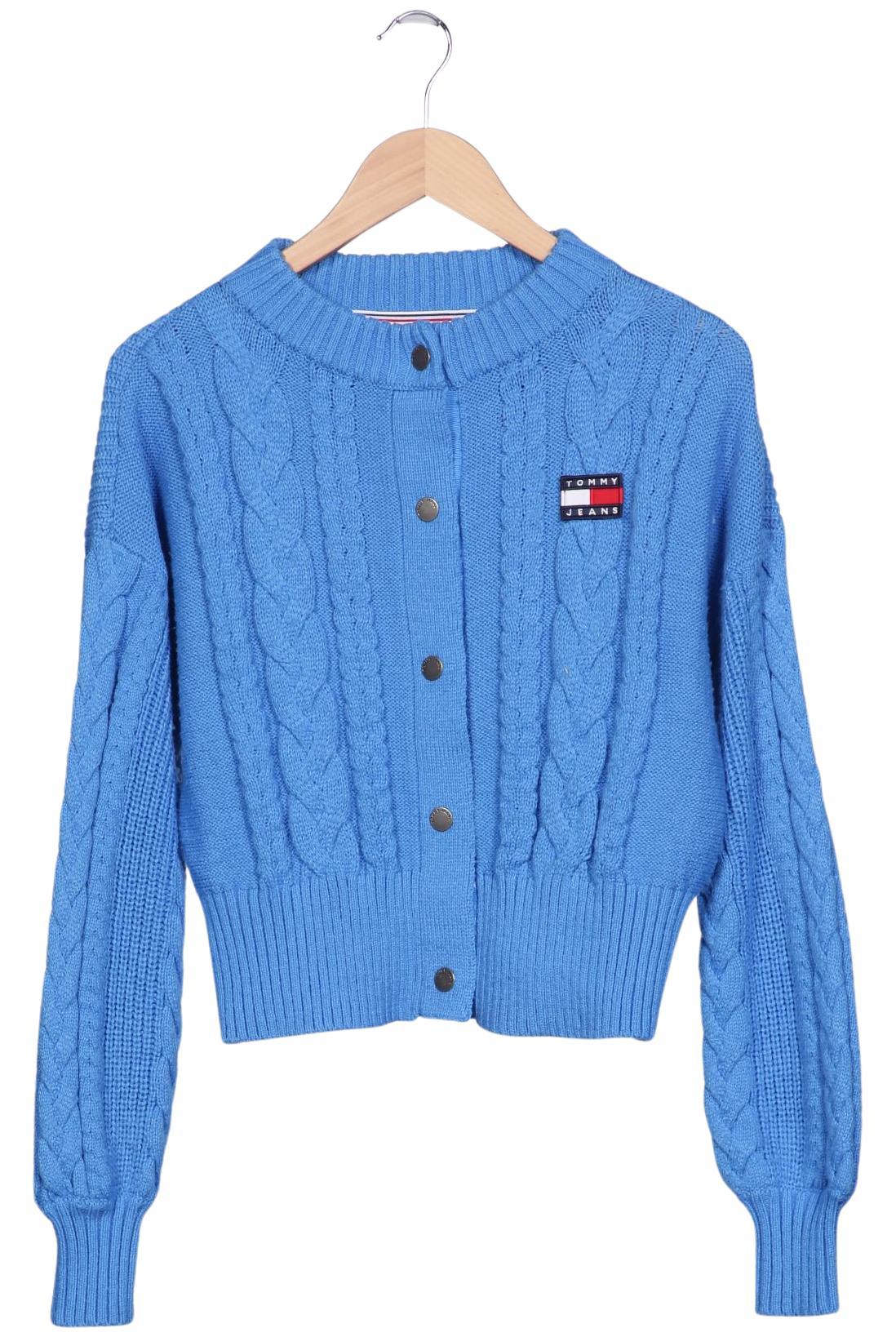 

Tommy Jeans Damen Strickjacke, blau, Gr. 34