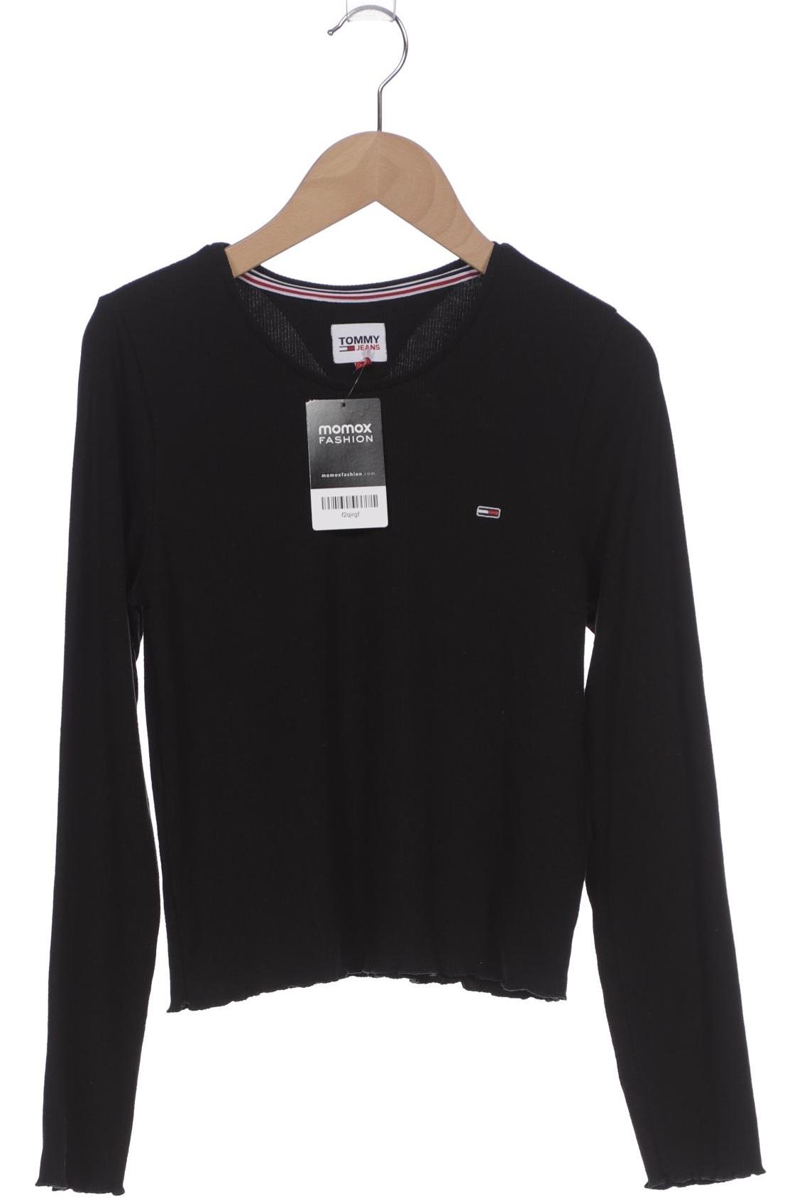 

Tommy Jeans Damen Langarmshirt, schwarz, Gr. 34