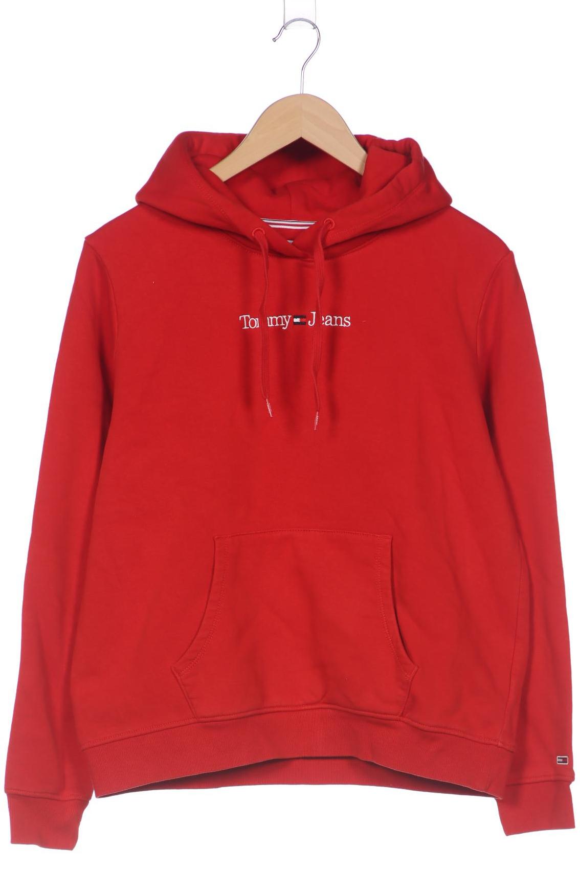 

Tommy Jeans Damen Kapuzenpullover, rot, Gr. 42