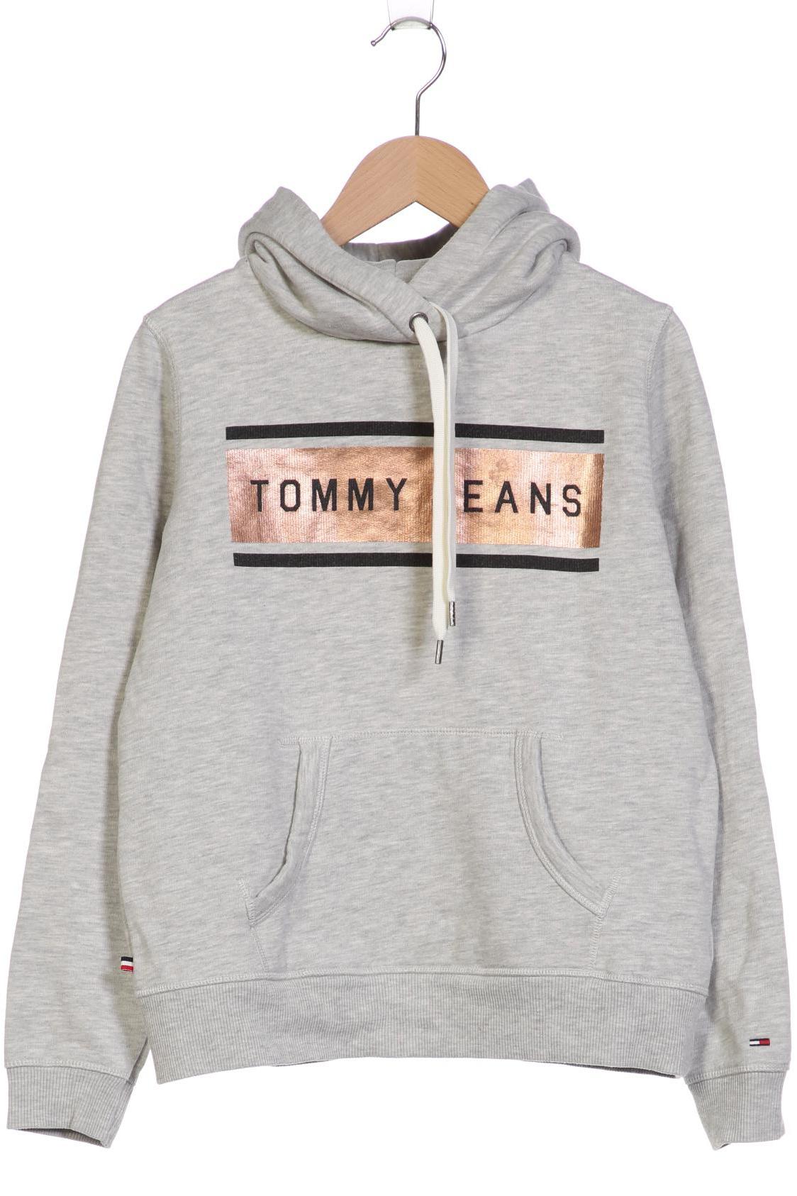 

Tommy Jeans Damen Kapuzenpullover, grau, Gr. 36