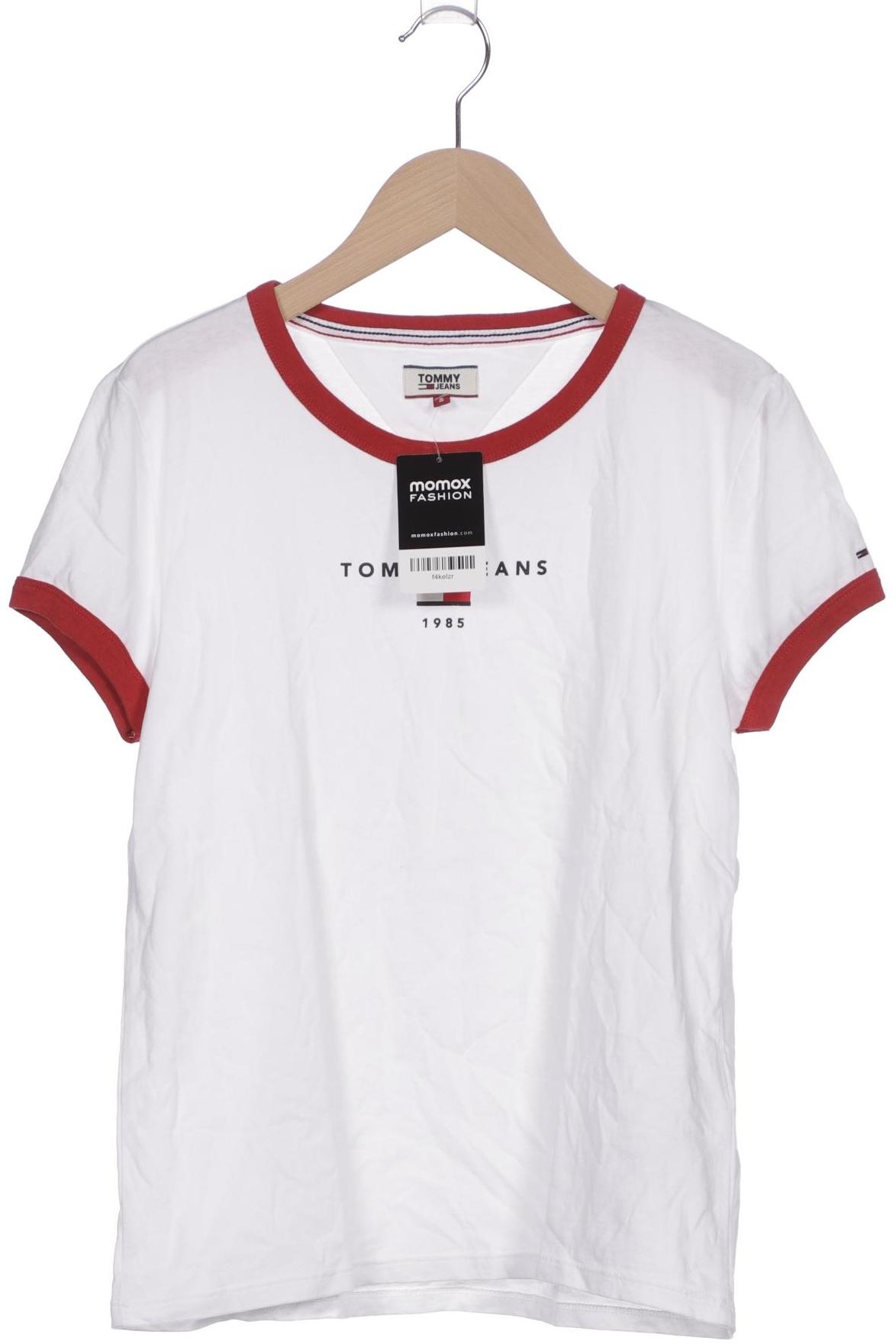 

Tommy Jeans Damen T-Shirt, weiß, Gr. 36