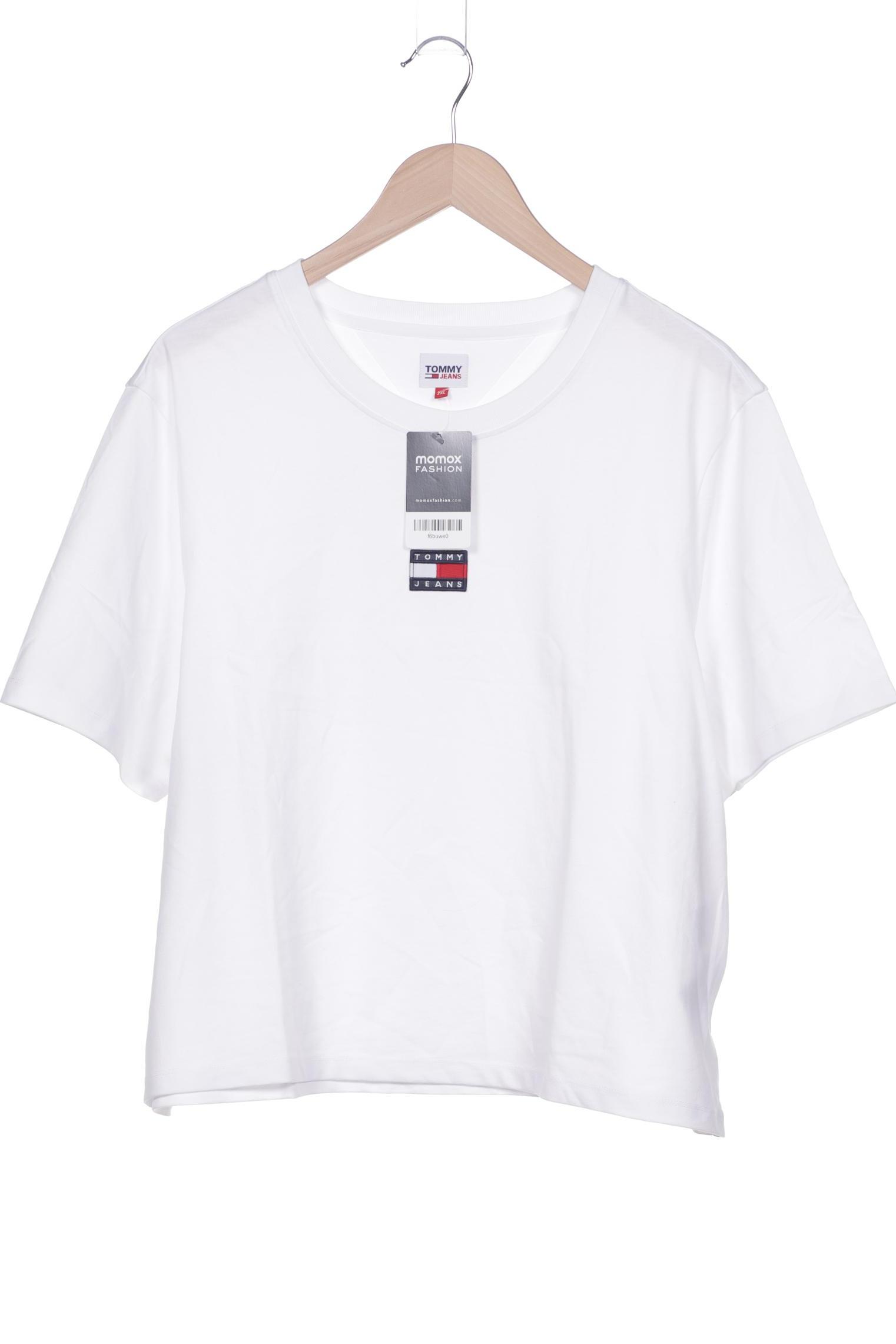 

Tommy Jeans Damen T-Shirt, weiß, Gr. 46