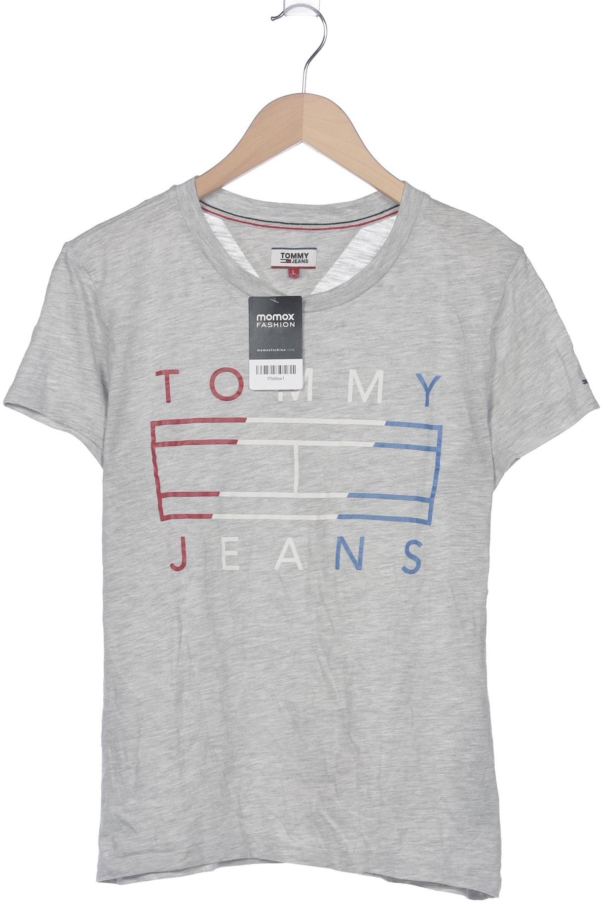 

Tommy Jeans Damen T-Shirt, grau, Gr. 42