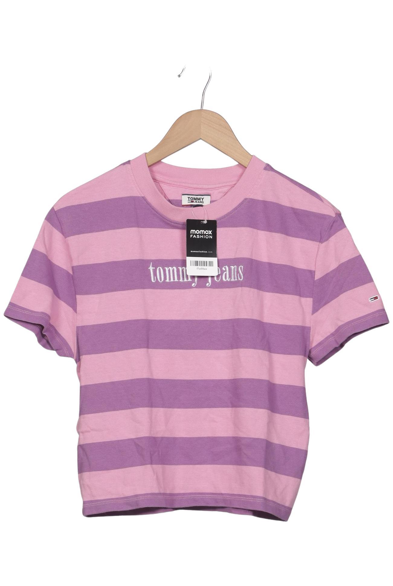 

Tommy Jeans Damen T-Shirt, mehrfarbig, Gr. 34