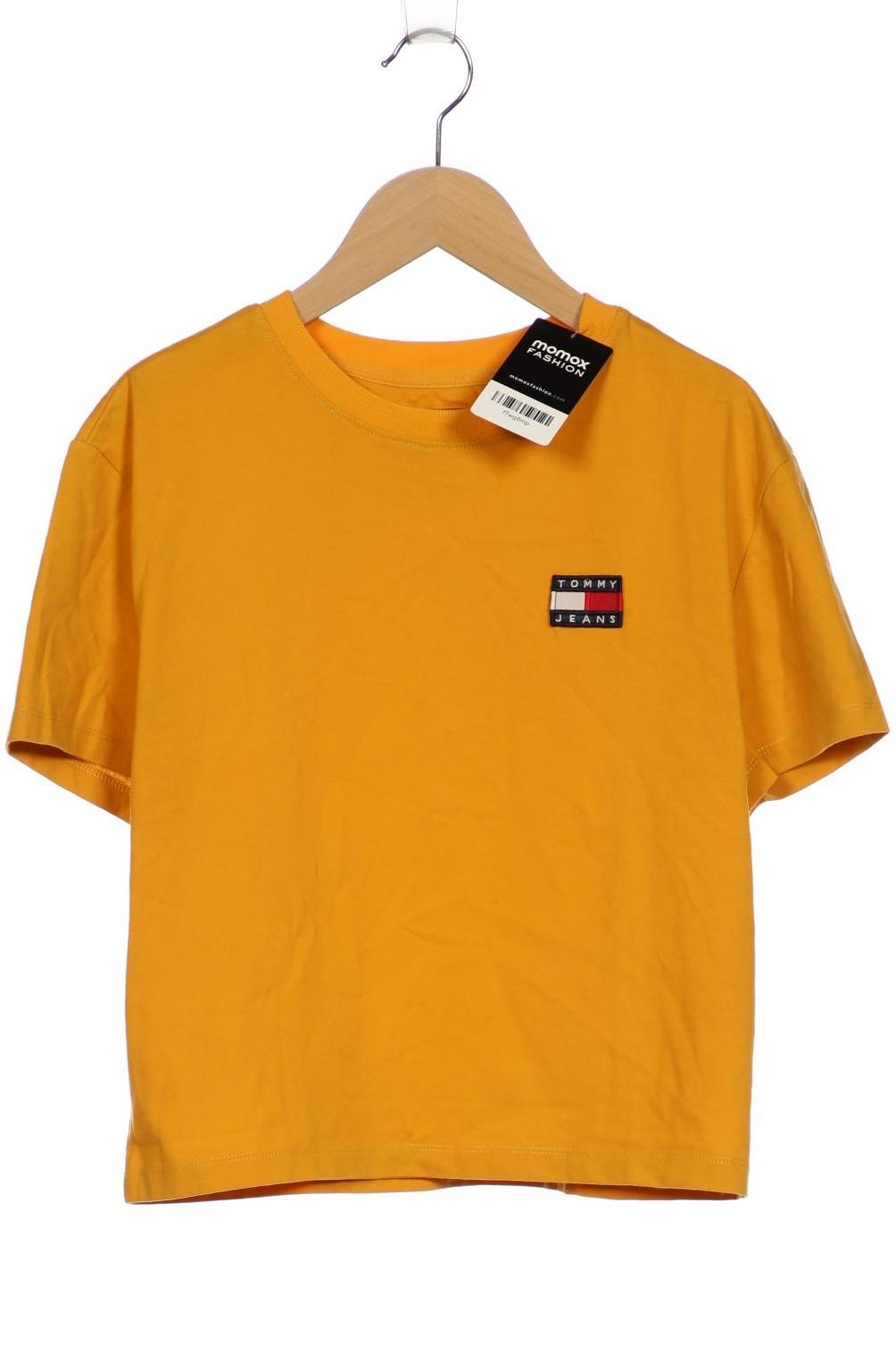 

Tommy Jeans Damen T-Shirt, gelb, Gr. 34