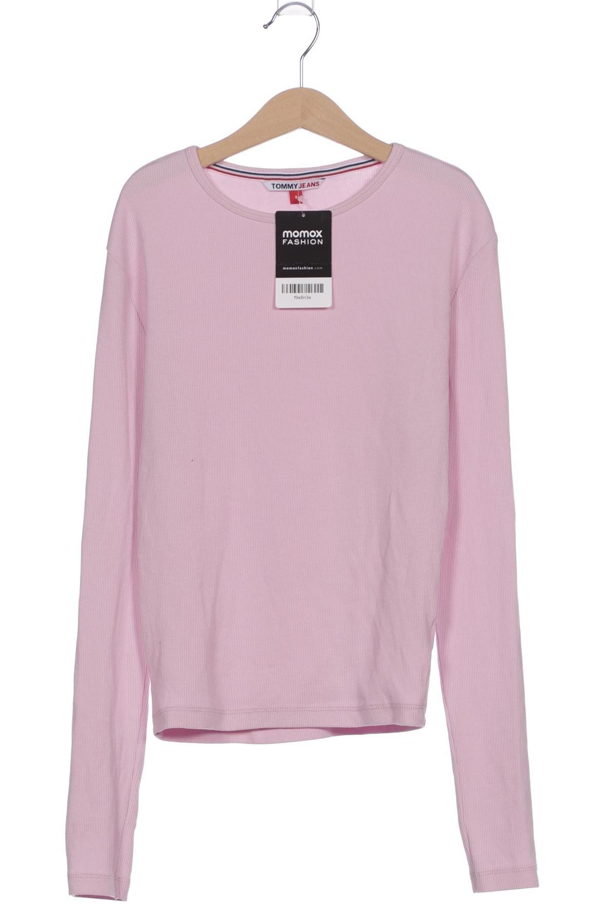 

Tommy Jeans Damen Langarmshirt, pink, Gr. 36