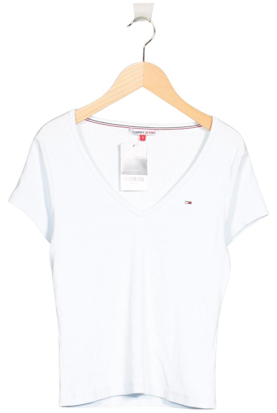 

Tommy Jeans Damen T-Shirt, hellblau, Gr. 36