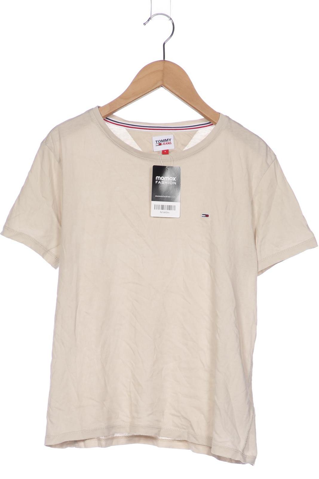 

Tommy Jeans Damen T-Shirt, beige, Gr. 36