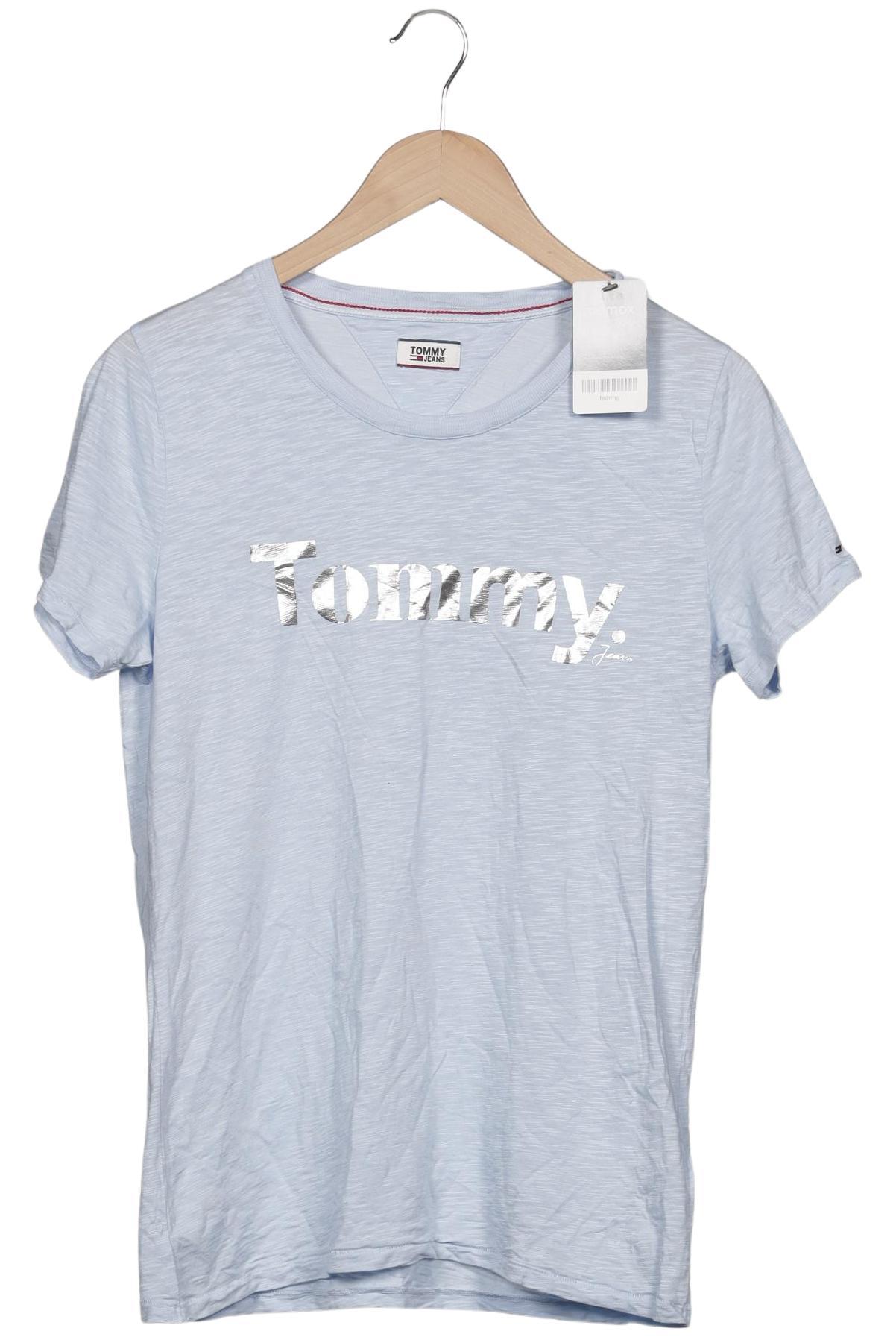 

Tommy Jeans Damen T-Shirt, hellblau, Gr. 38
