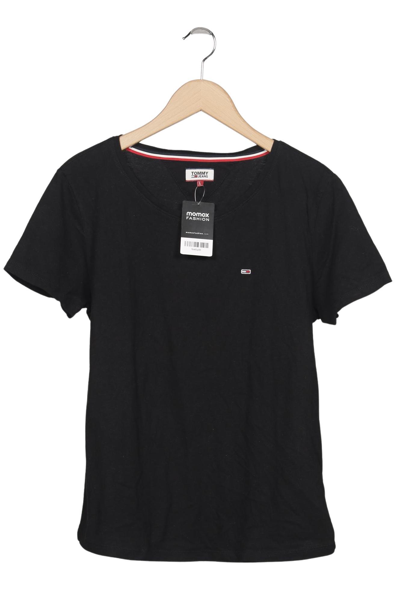 

Tommy Jeans Damen T-Shirt, schwarz, Gr. 42