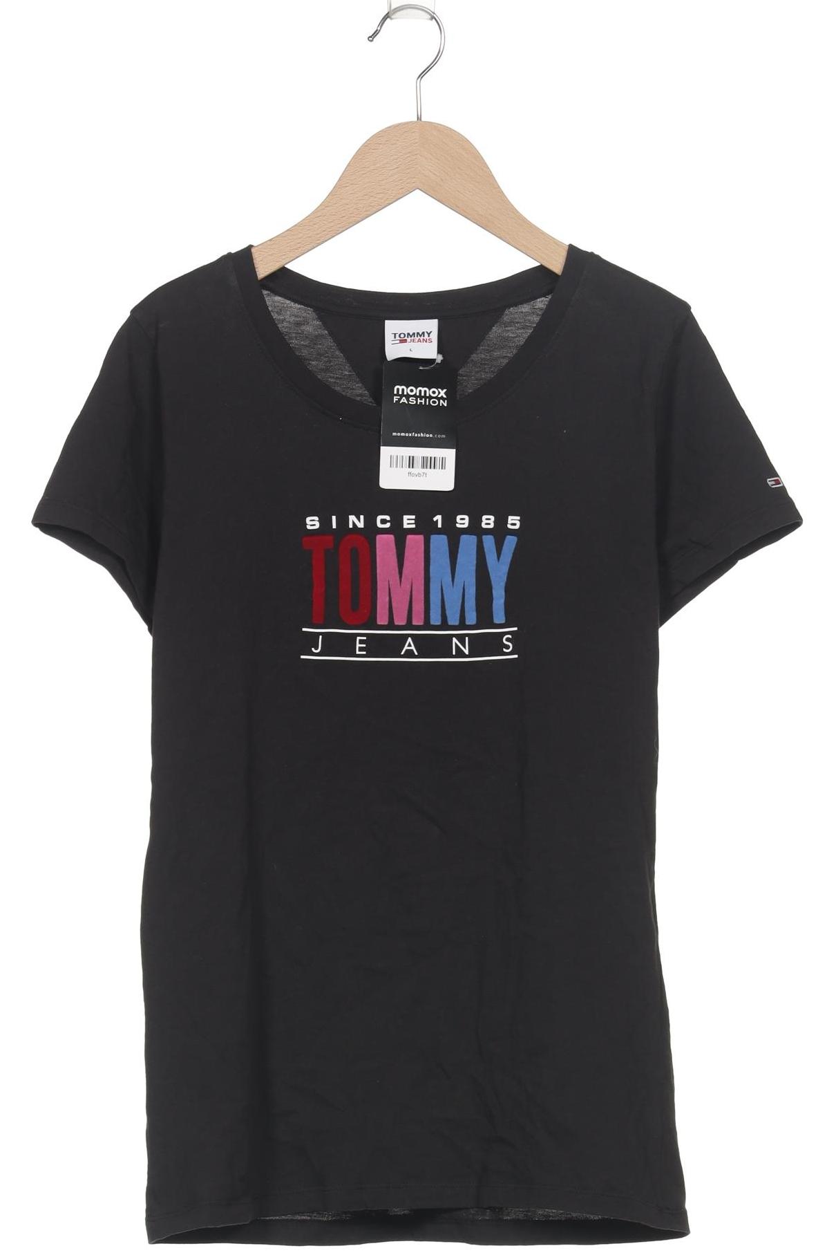 

Tommy Jeans Damen T-Shirt, schwarz, Gr. 42