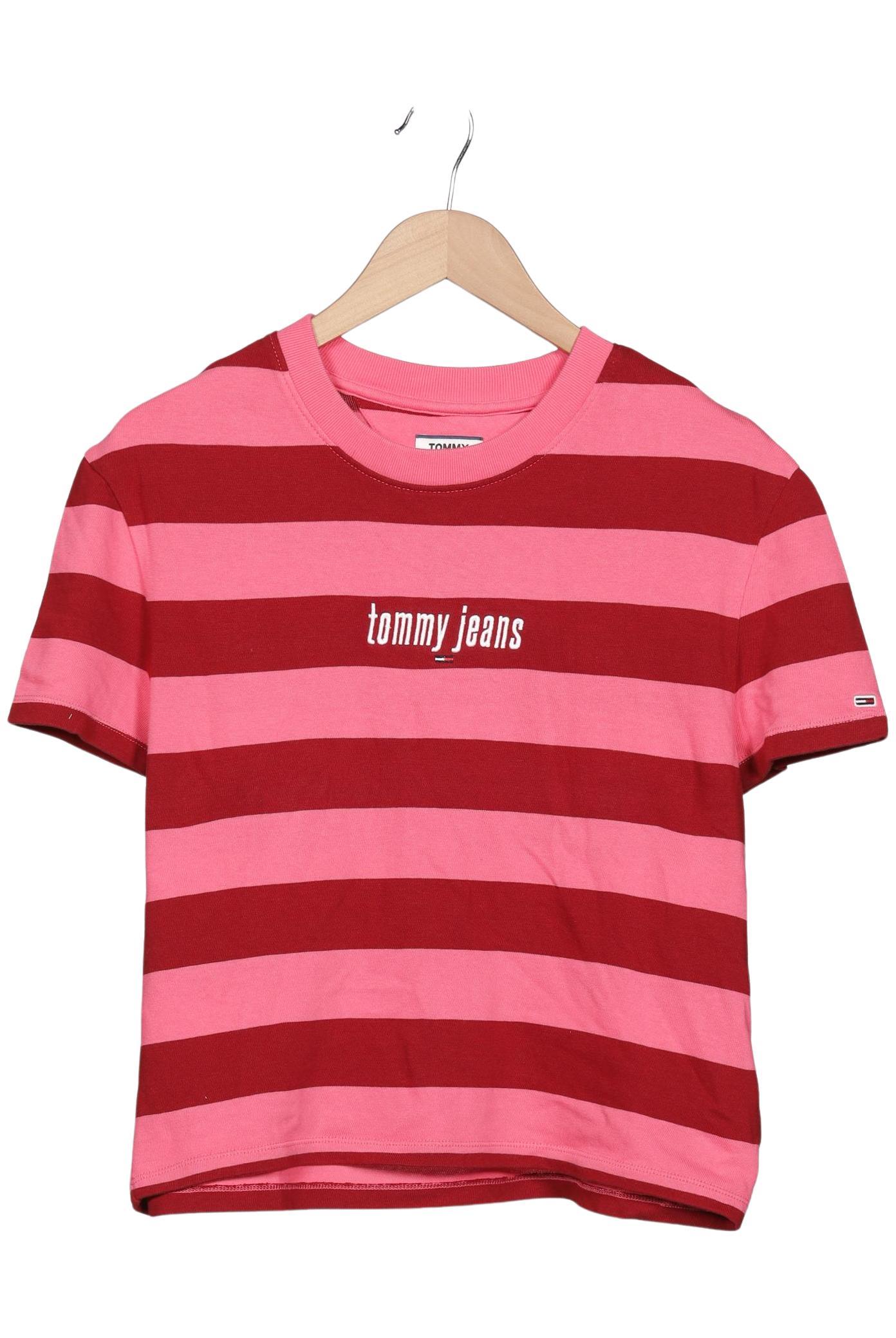 

Tommy Jeans Damen T-Shirt, mehrfarbig, Gr. 36