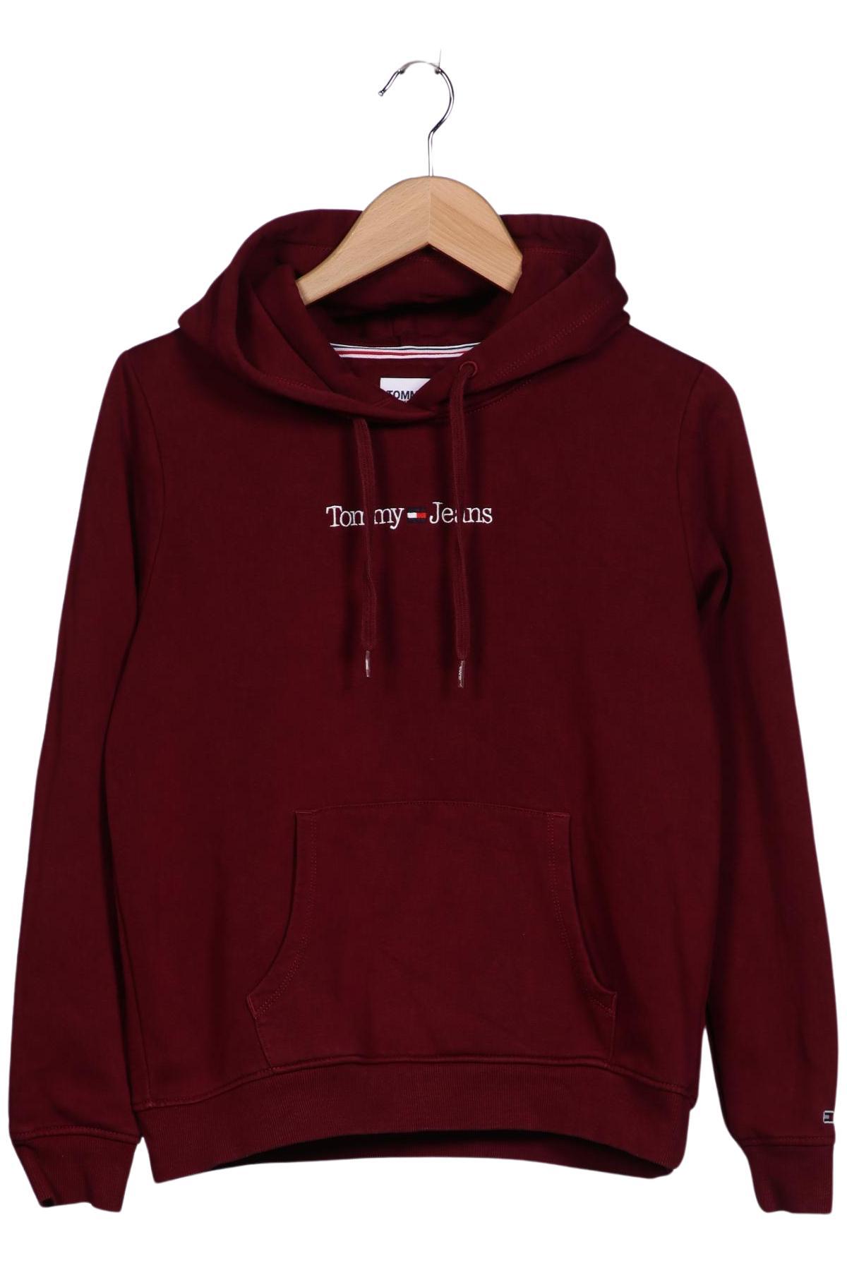 

Tommy Jeans Damen Kapuzenpullover, bordeaux, Gr. 38