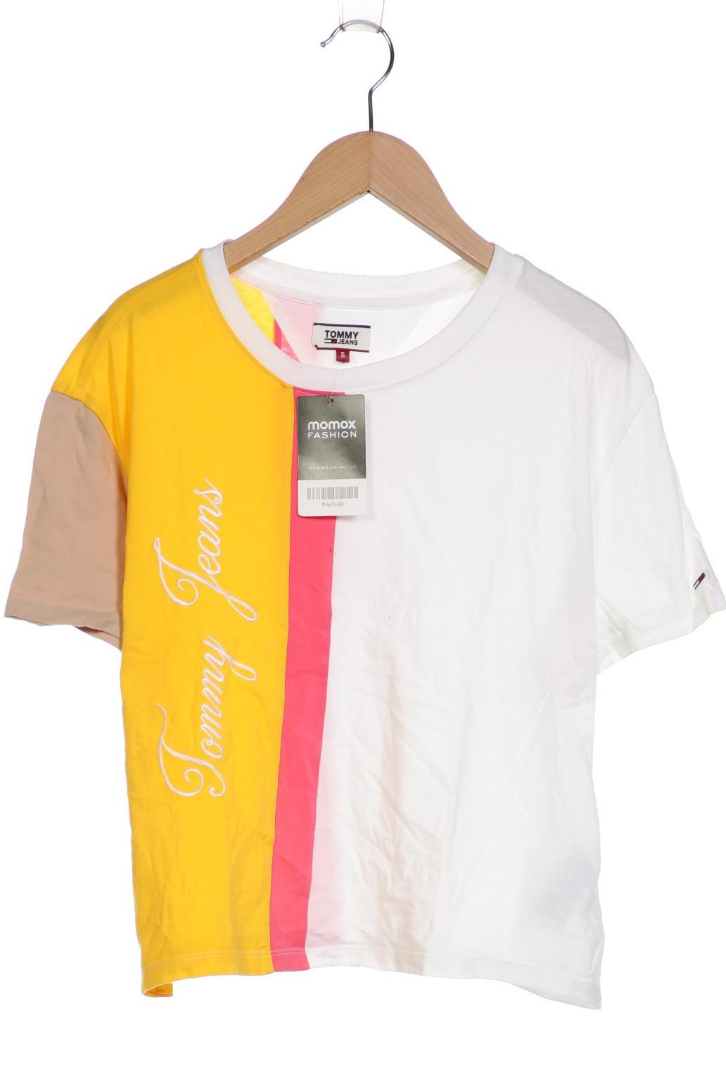

Tommy Jeans Damen T-Shirt, weiß, Gr. 36