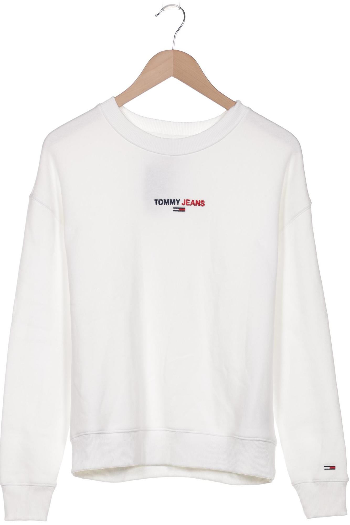 

Tommy Jeans Damen Sweatshirt, weiß, Gr. 36