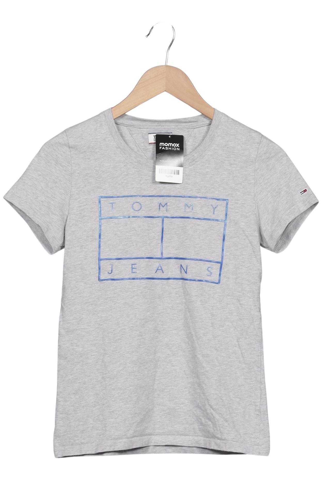 

Tommy Jeans Damen T-Shirt, grau, Gr. 36