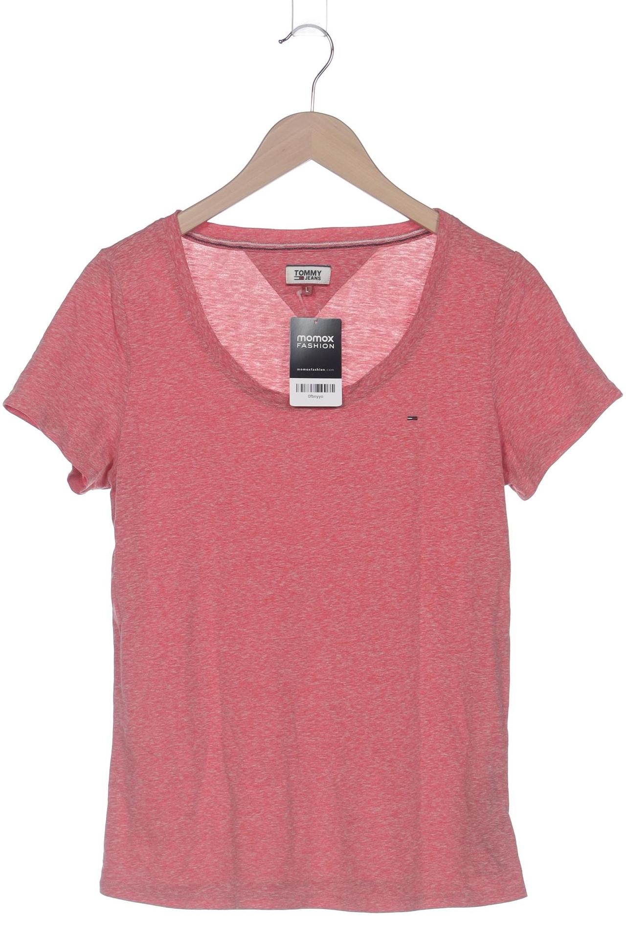 

Tommy Jeans Damen T-Shirt, rot, Gr. 42