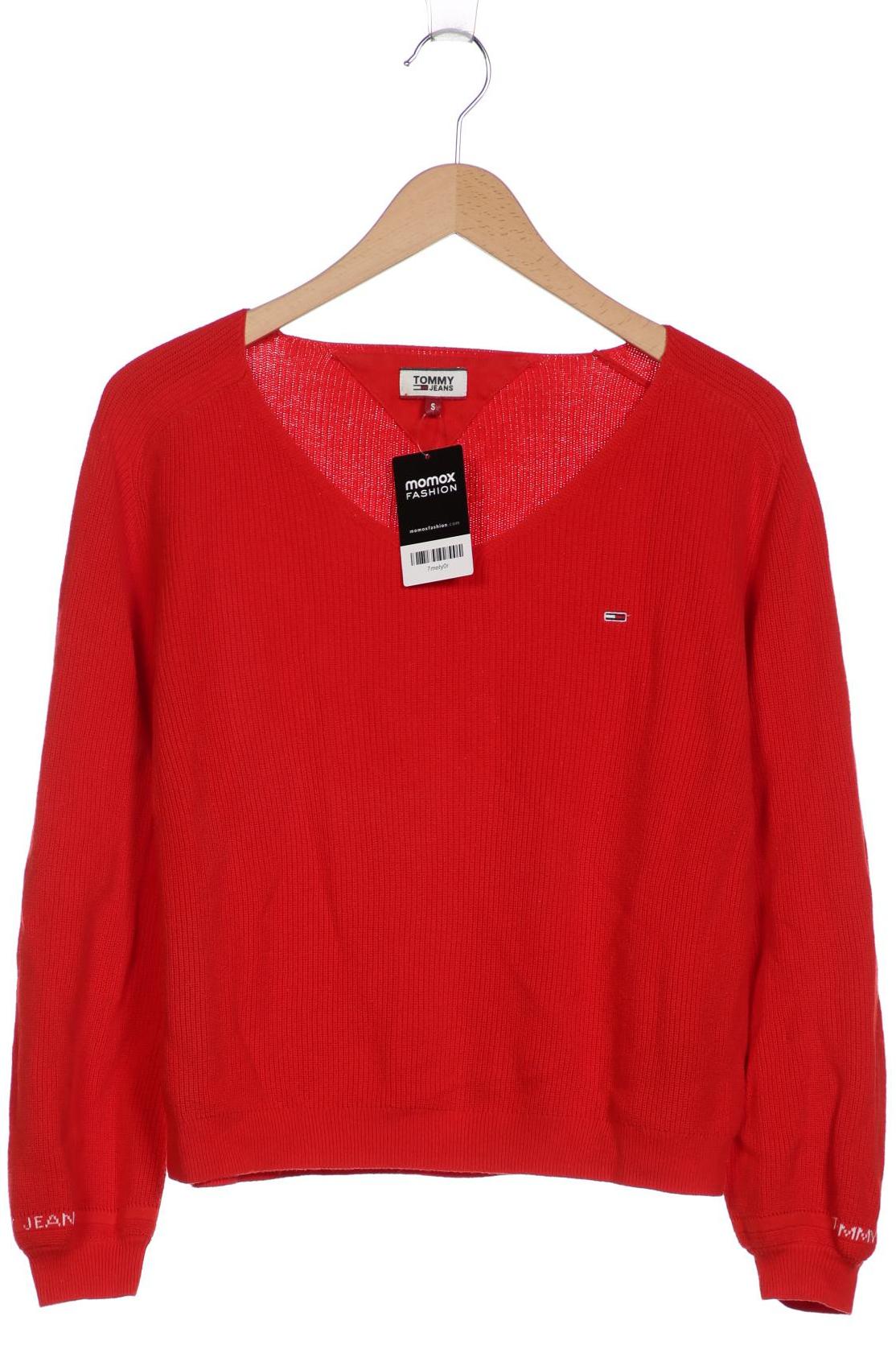 

Tommy Jeans Damen Pullover, rot, Gr. 36