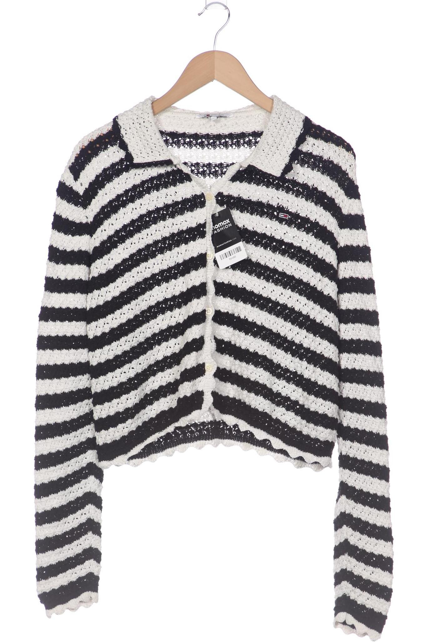 

Tommy Jeans Damen Strickjacke, weiß, Gr. 42