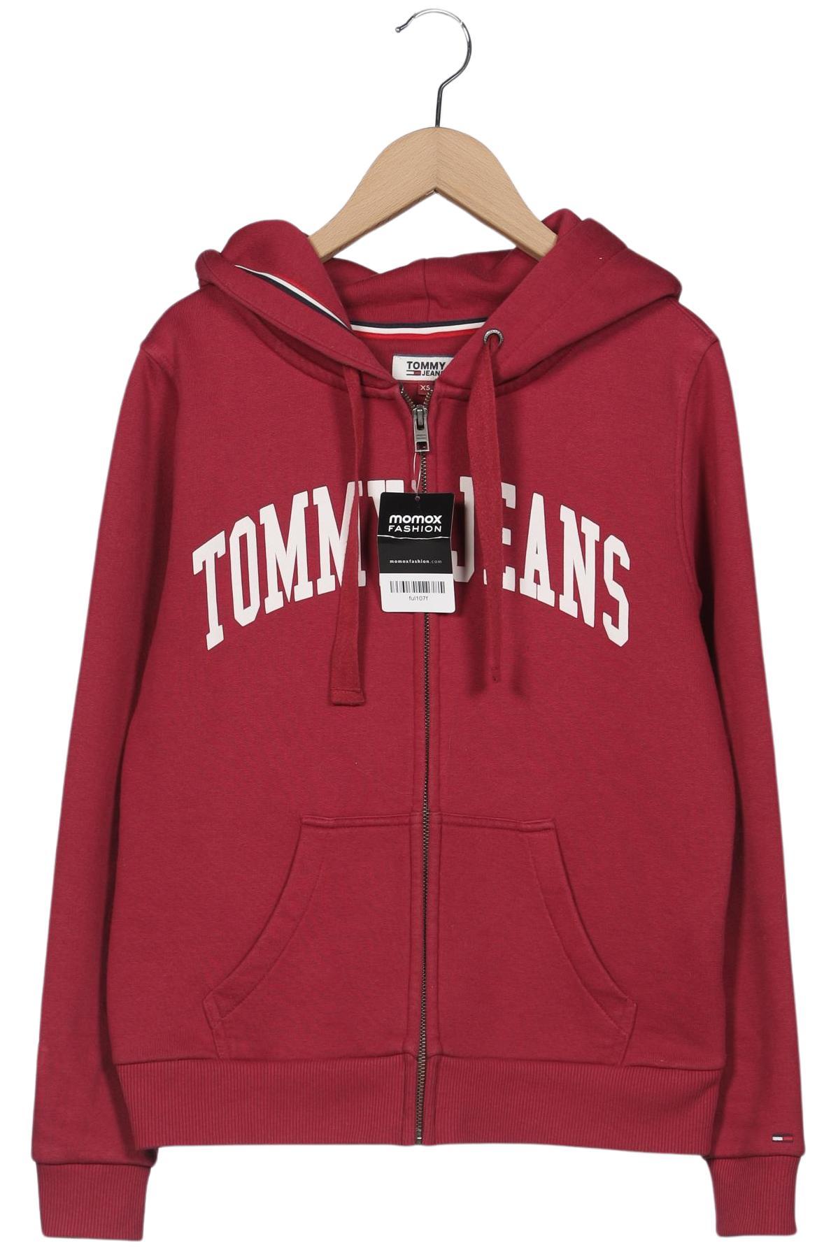 

Tommy Jeans Damen Kapuzenpullover, bordeaux, Gr. 34
