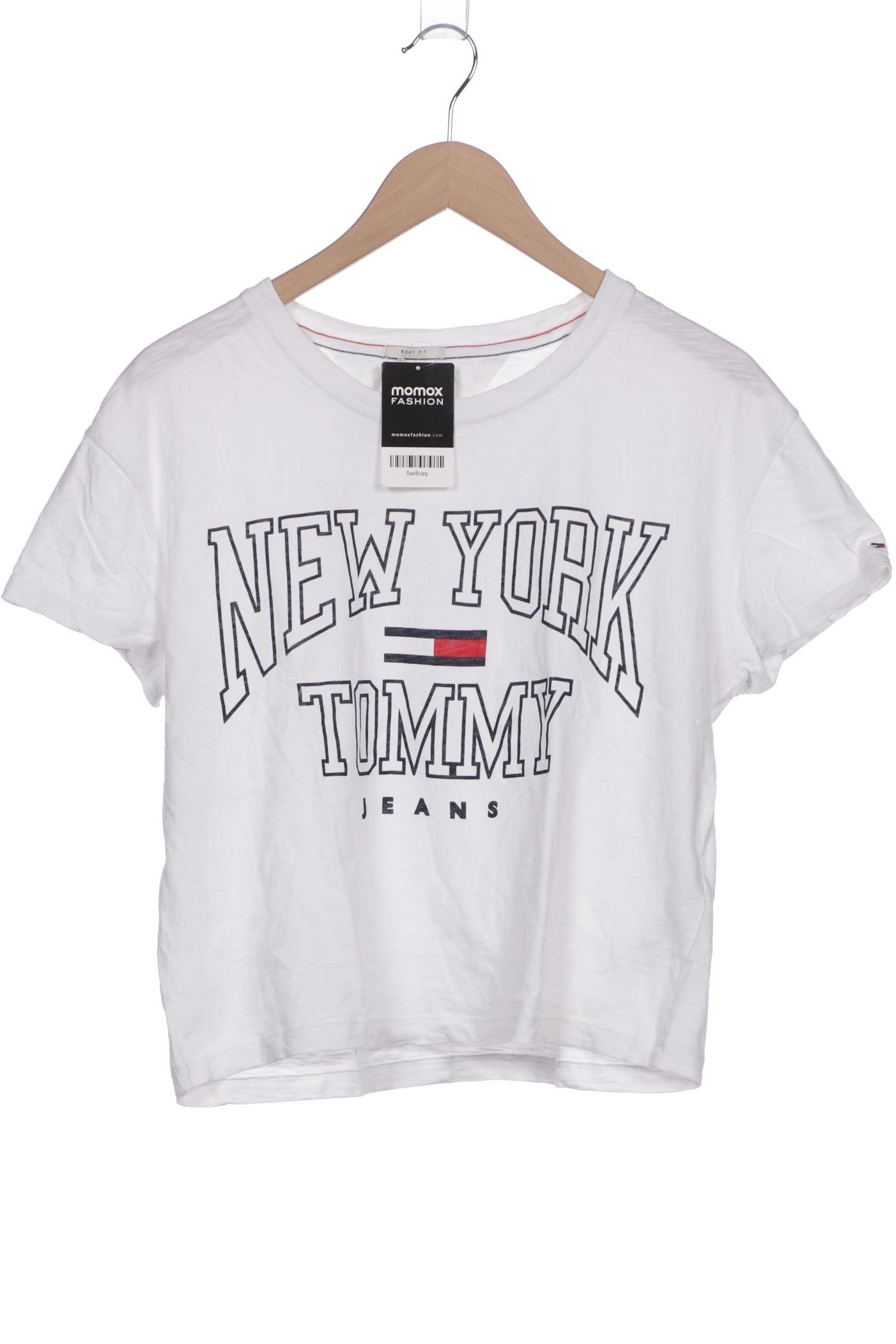 

Tommy Jeans Damen T-Shirt, weiß, Gr. 36