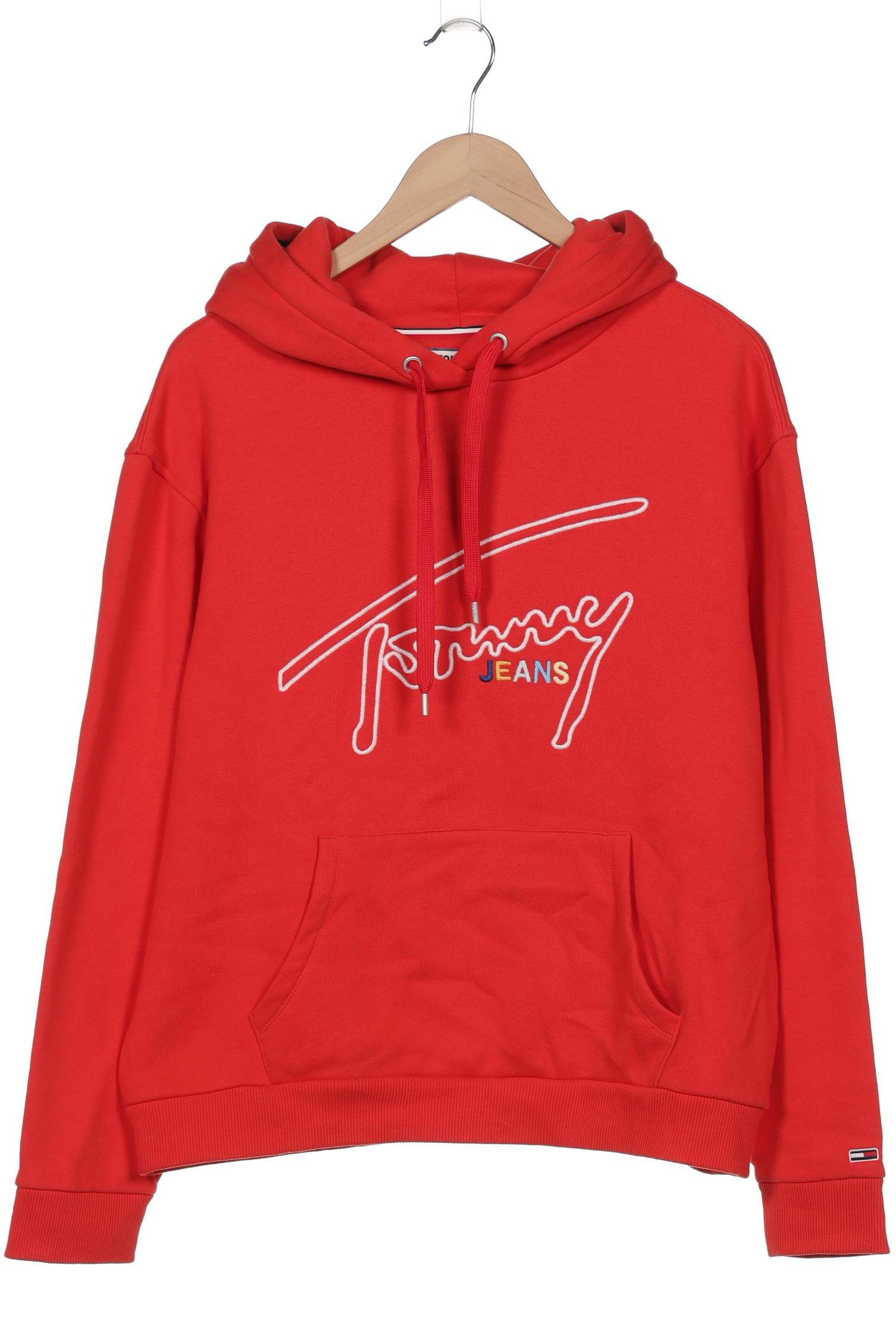 

Tommy Jeans Damen Kapuzenpullover, rot, Gr. 44