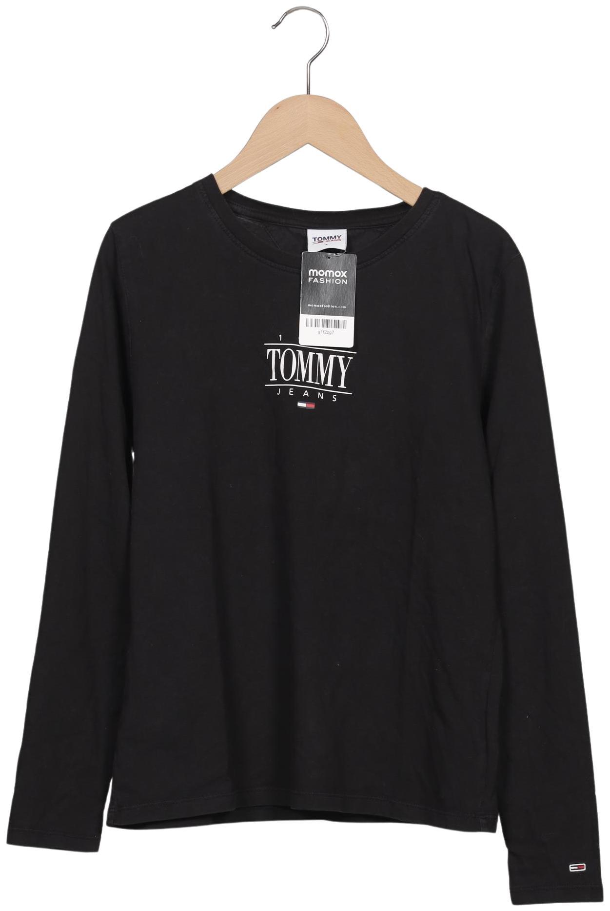 

Tommy Jeans Damen Langarmshirt, schwarz, Gr. 36