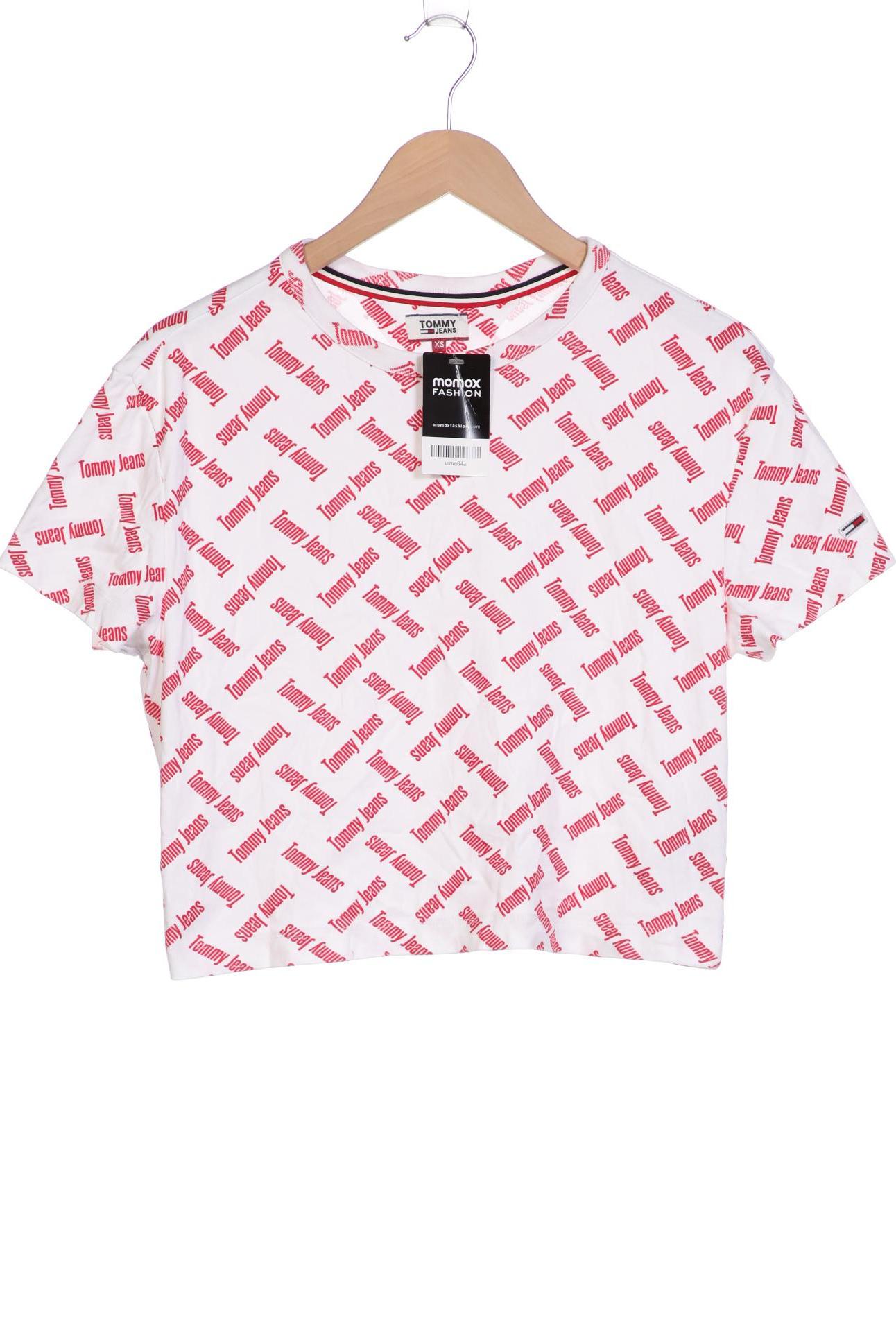 

Tommy Jeans Damen T-Shirt, rot, Gr. 34
