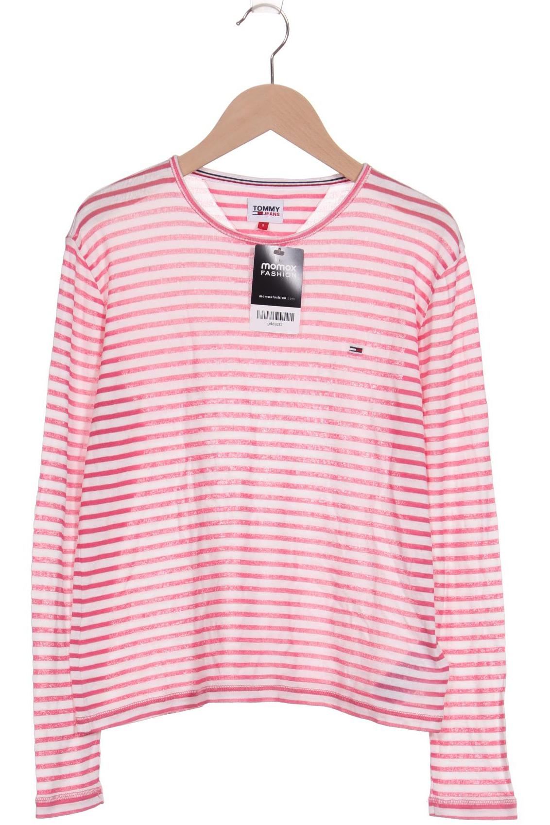 

Tommy Jeans Damen Langarmshirt, pink, Gr. 36