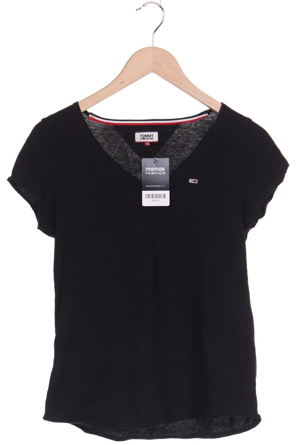 

Tommy Jeans Damen T-Shirt, schwarz, Gr. 34