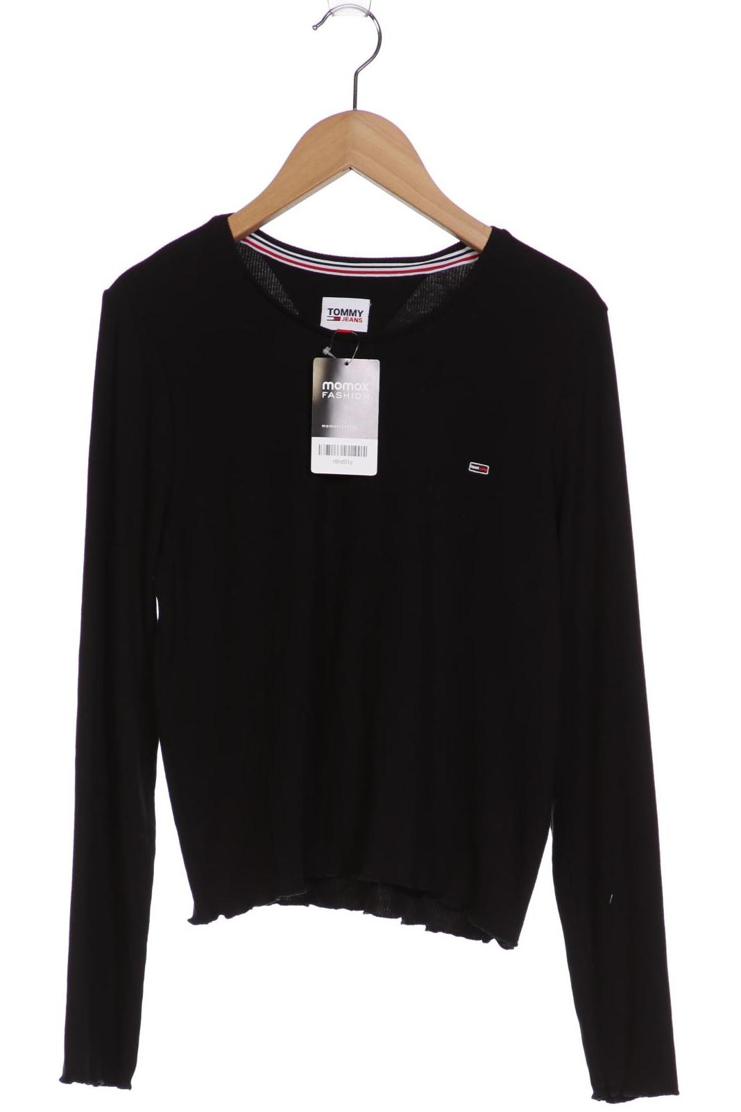 

Tommy Jeans Damen Langarmshirt, schwarz