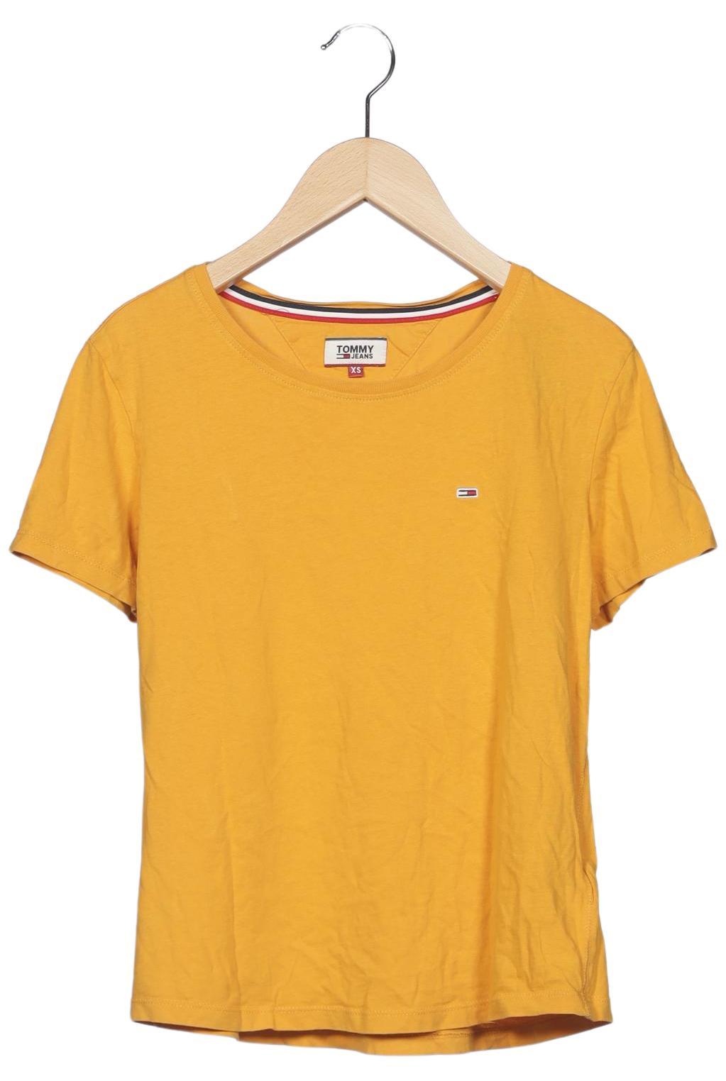 

Tommy Jeans Damen T-Shirt, gelb, Gr. 34