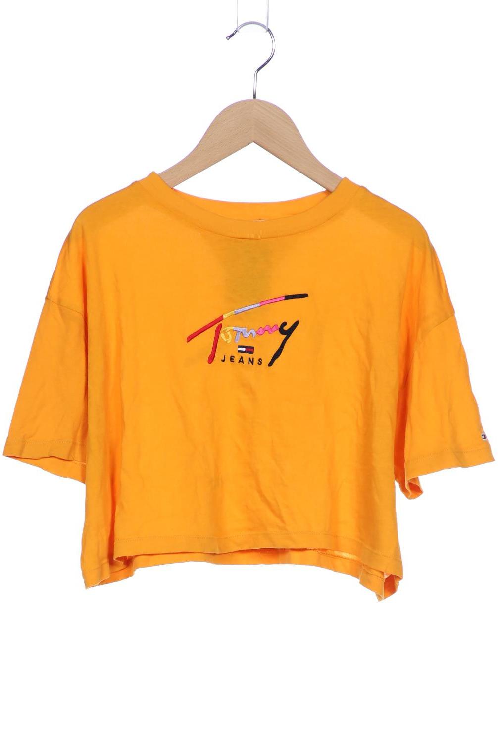

Tommy Jeans Damen T-Shirt, orange, Gr. 34