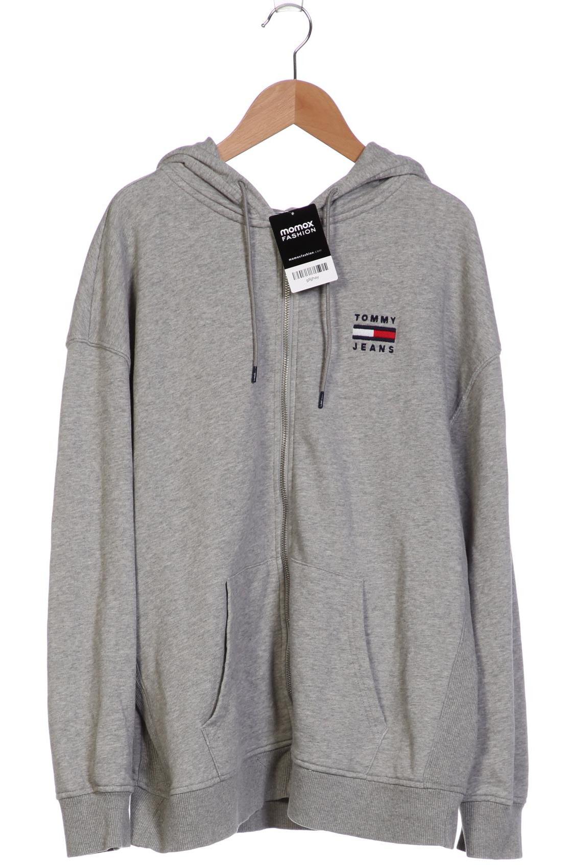 

Tommy Jeans Damen Kapuzenpullover, grau, Gr. 38