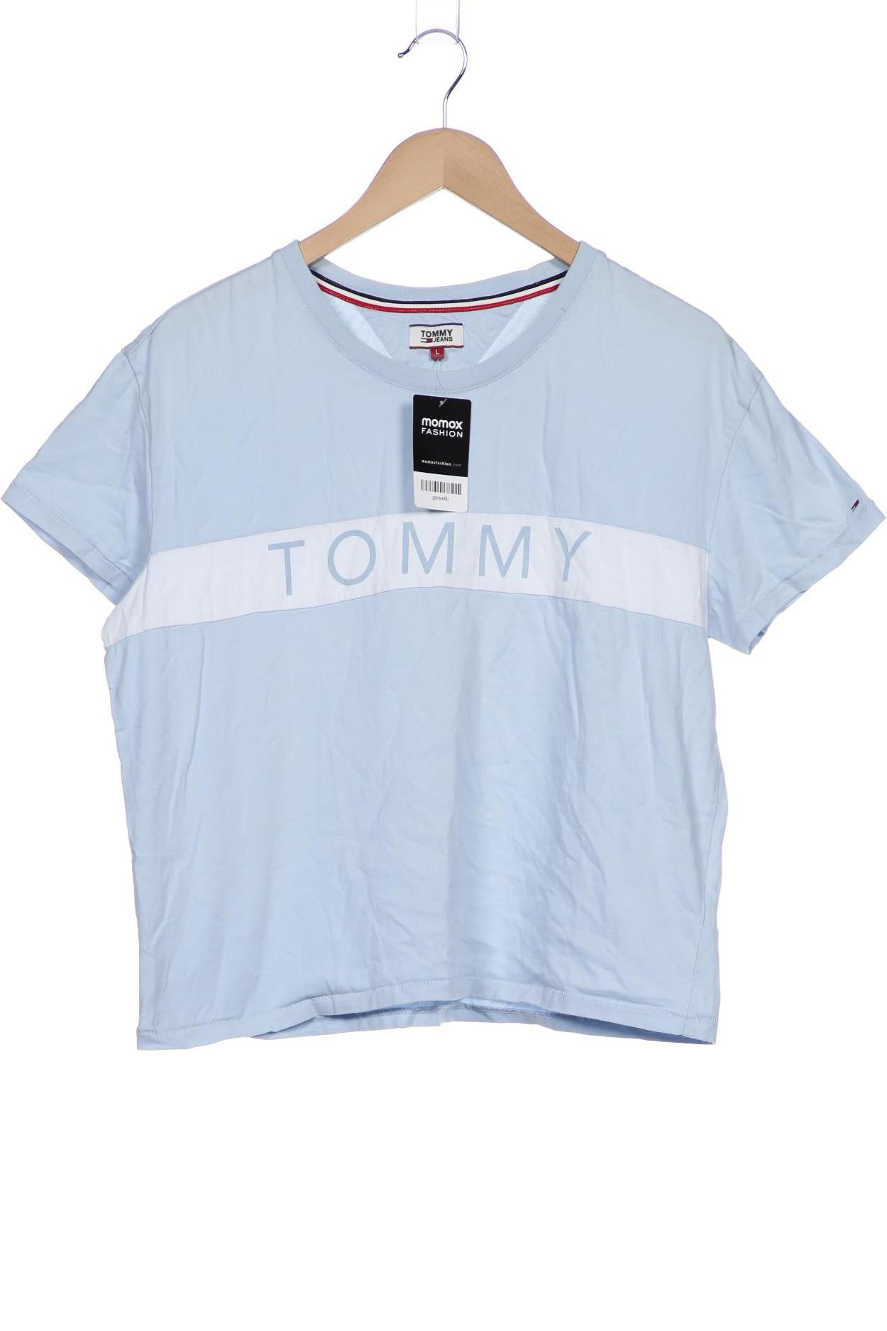 

Tommy Jeans Damen T-Shirt, hellblau, Gr. 42