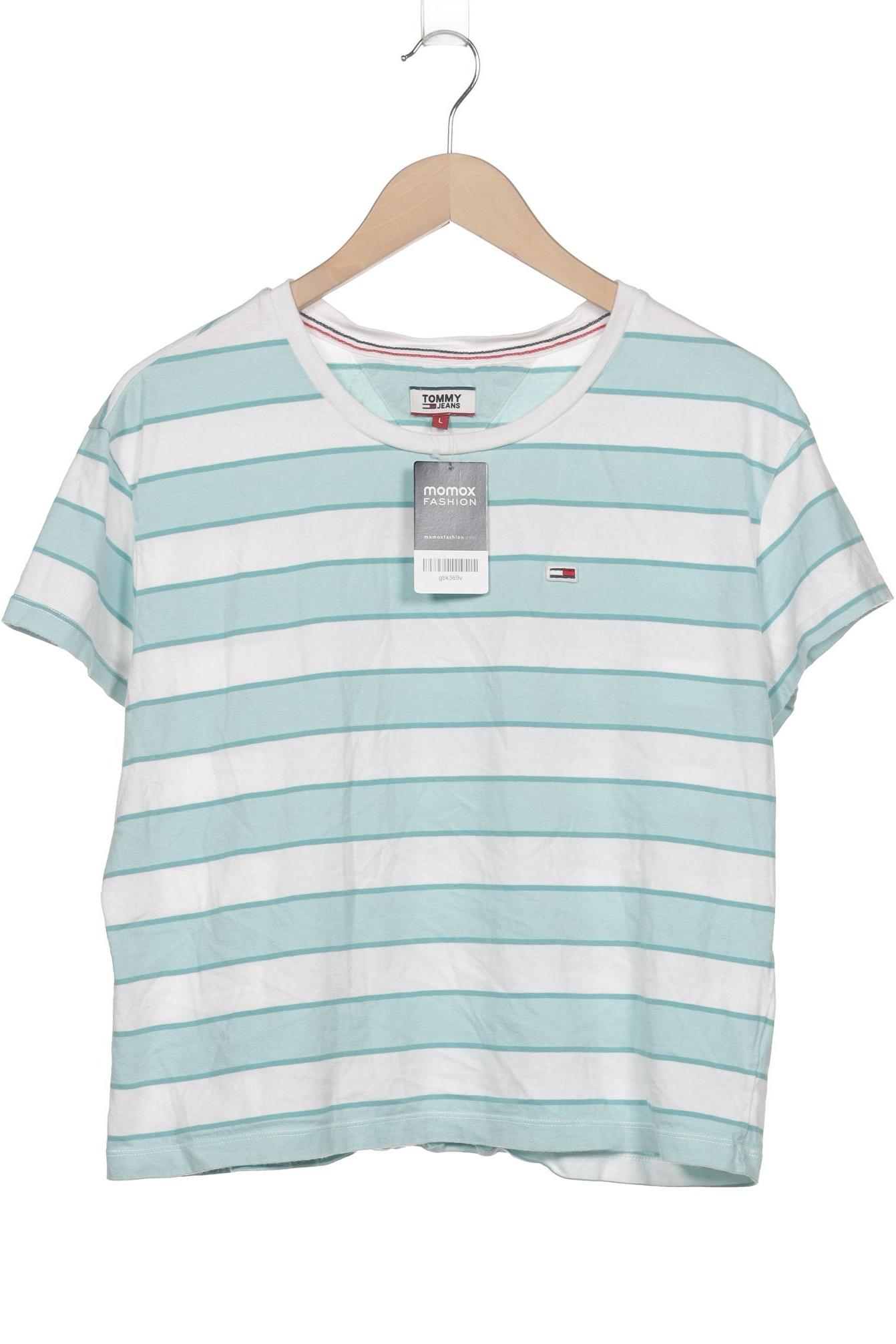 

Tommy Jeans Damen T-Shirt, türkis, Gr. 42