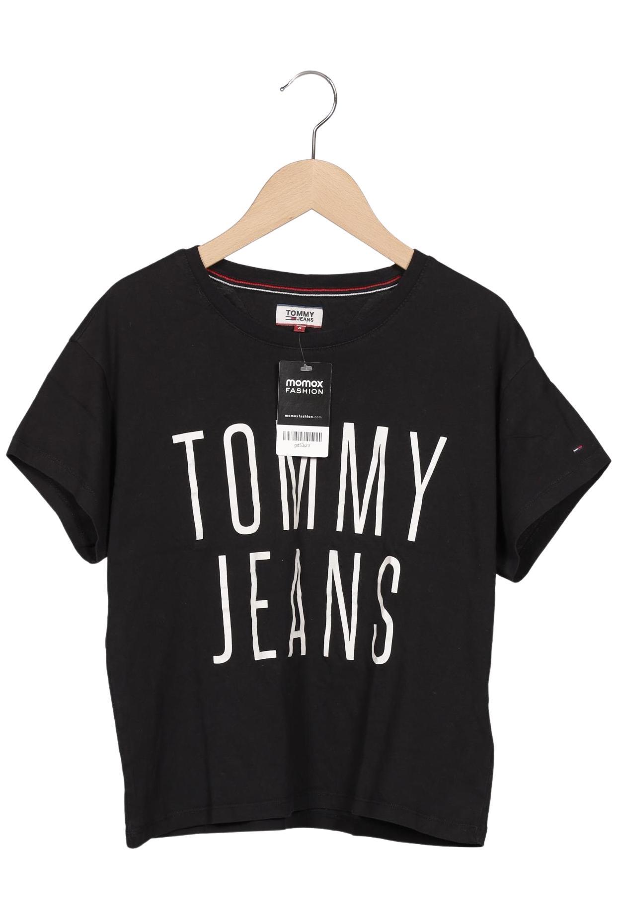 

Tommy Jeans Damen T-Shirt, schwarz, Gr. 36