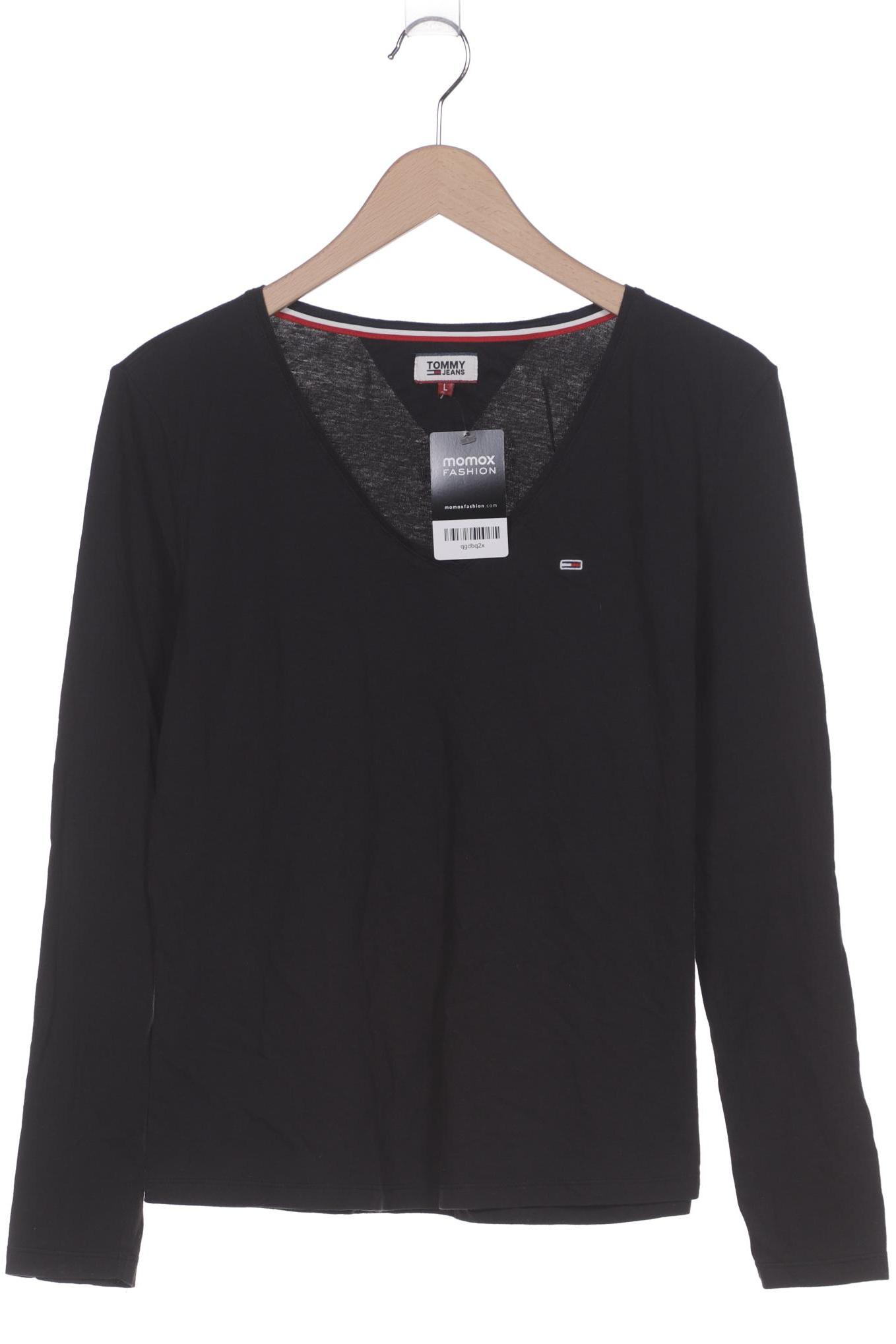 

Tommy Jeans Damen Langarmshirt, schwarz, Gr. 42