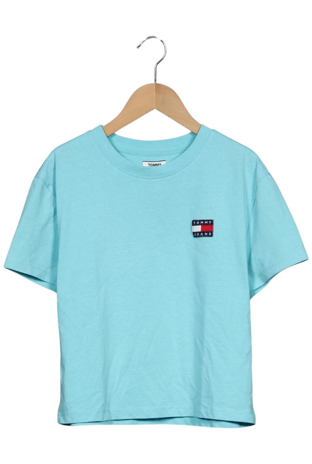 

Tommy Jeans Damen T-Shirt, hellblau, Gr. 36