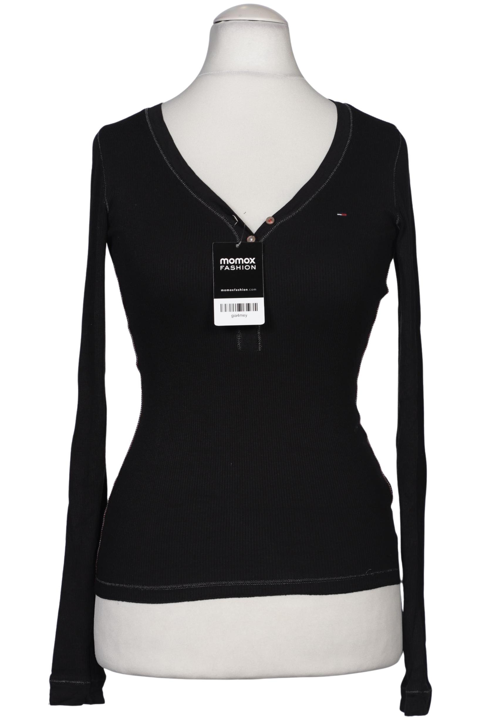 

Tommy Jeans Damen Langarmshirt, schwarz, Gr. 36