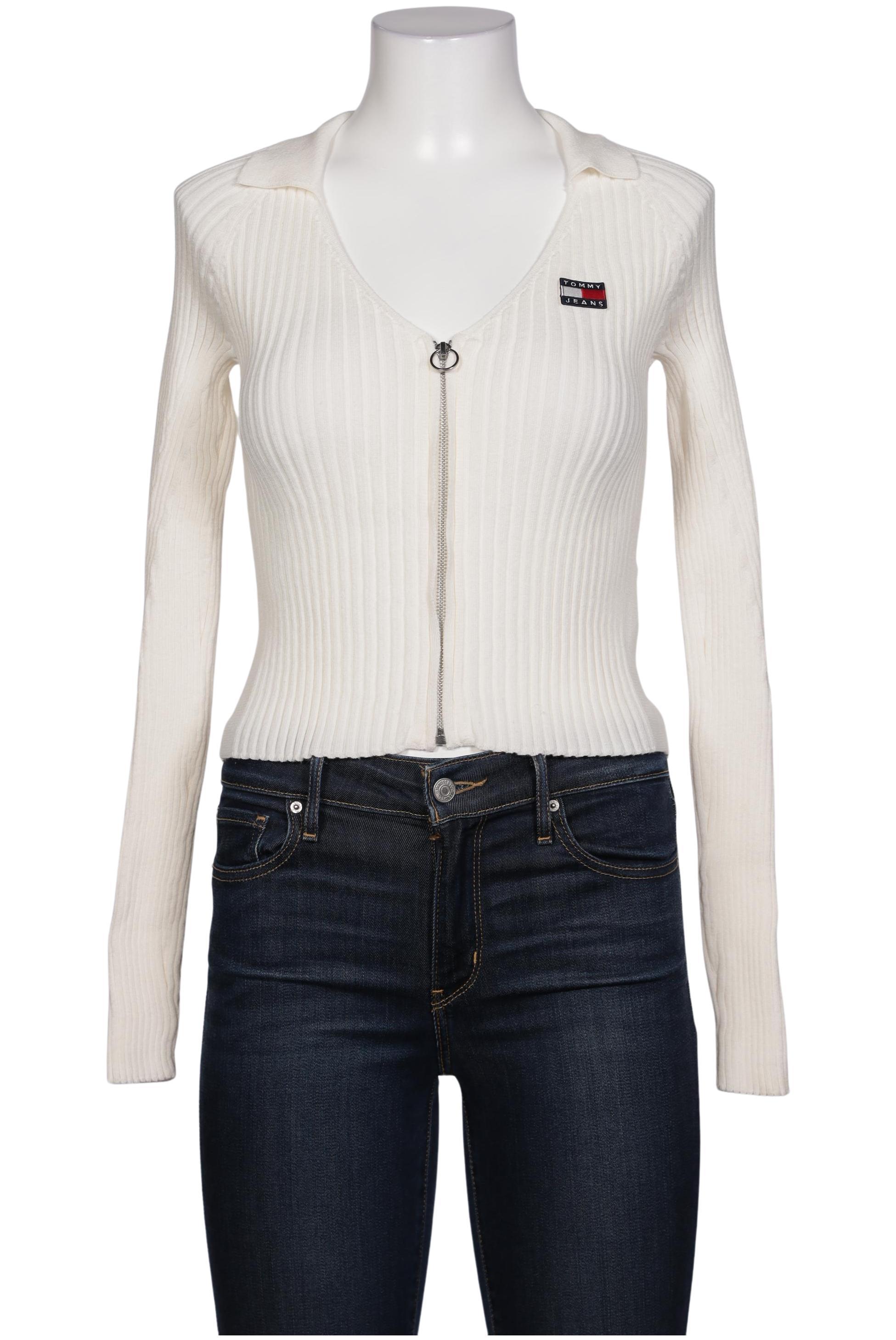 

Tommy Jeans Damen Strickjacke, cremeweiß, Gr. 38