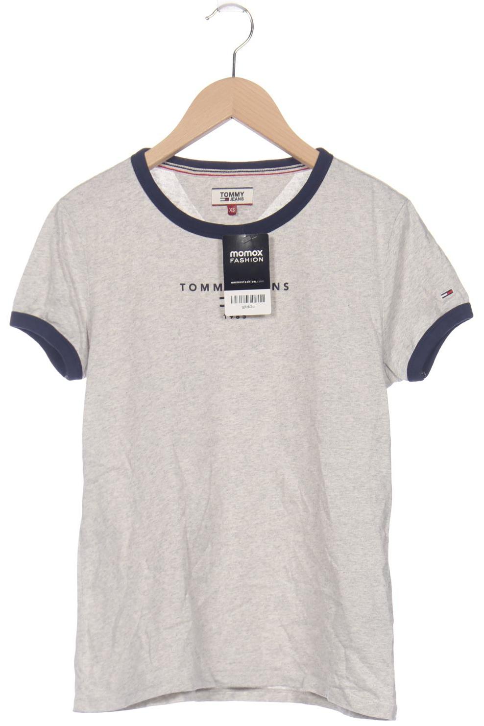 

Tommy Jeans Damen T-Shirt, grau, Gr. 34