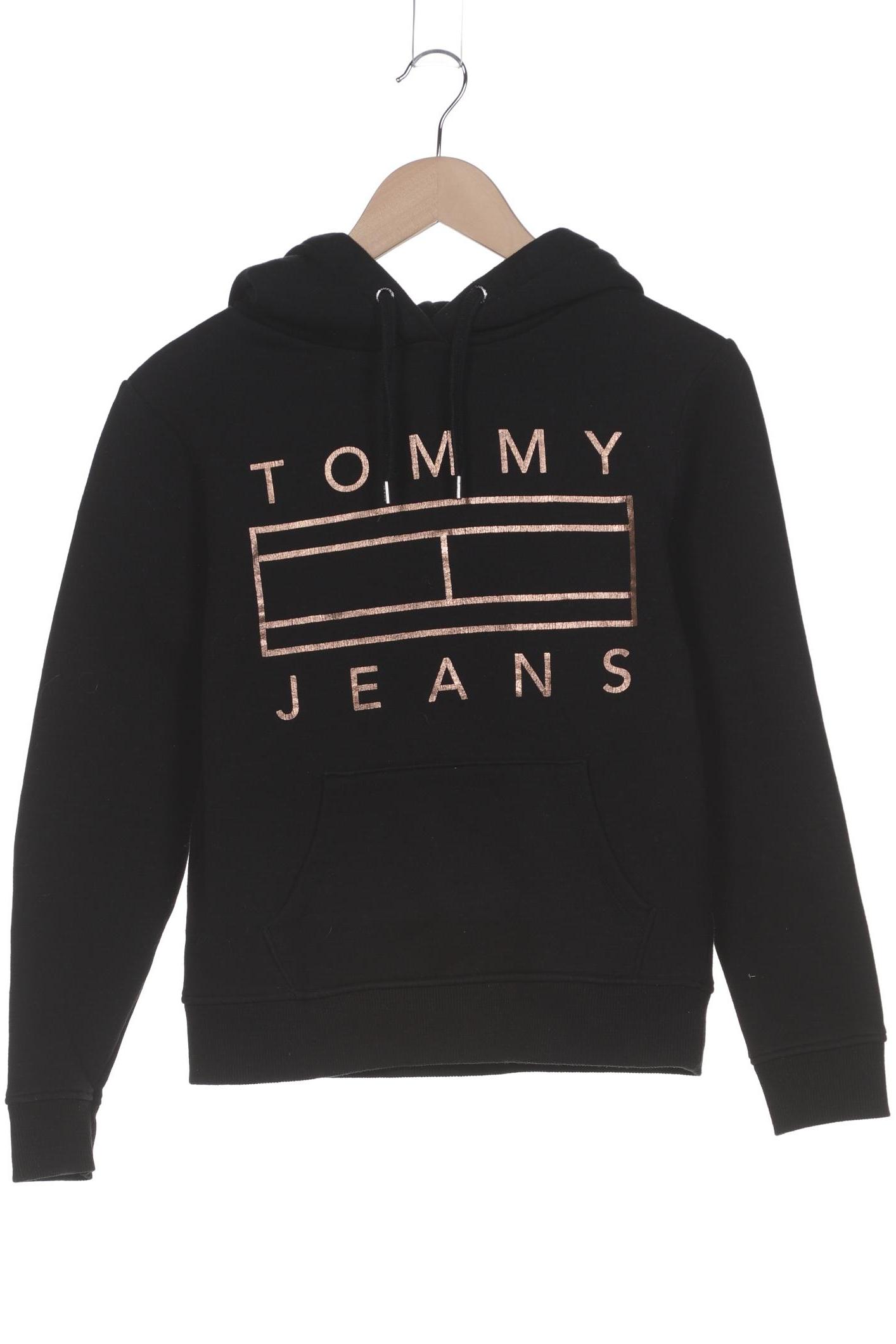 

Tommy Jeans Damen Kapuzenpullover, schwarz, Gr. 34