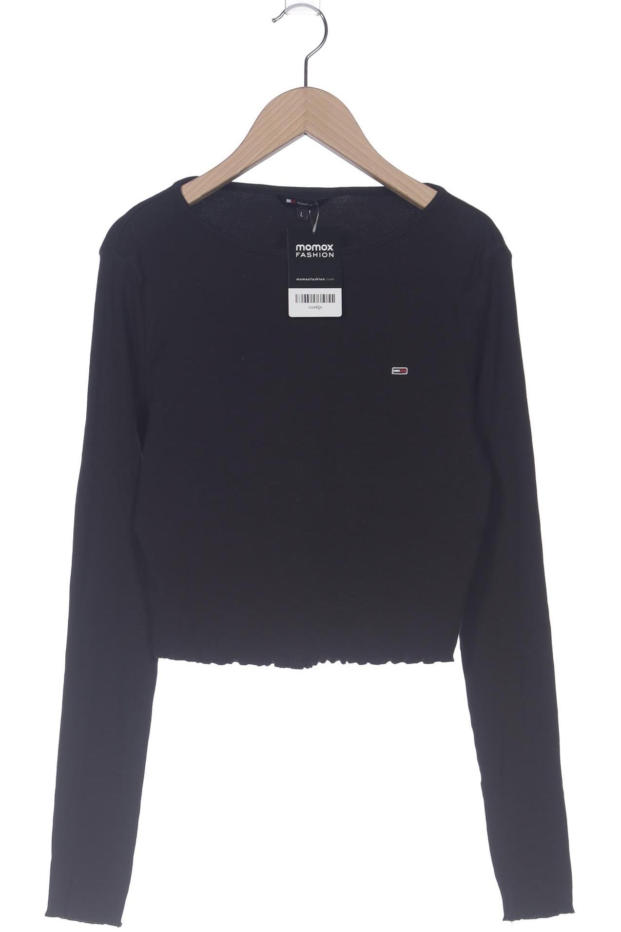 

Tommy Jeans Damen Langarmshirt, schwarz, Gr. 42