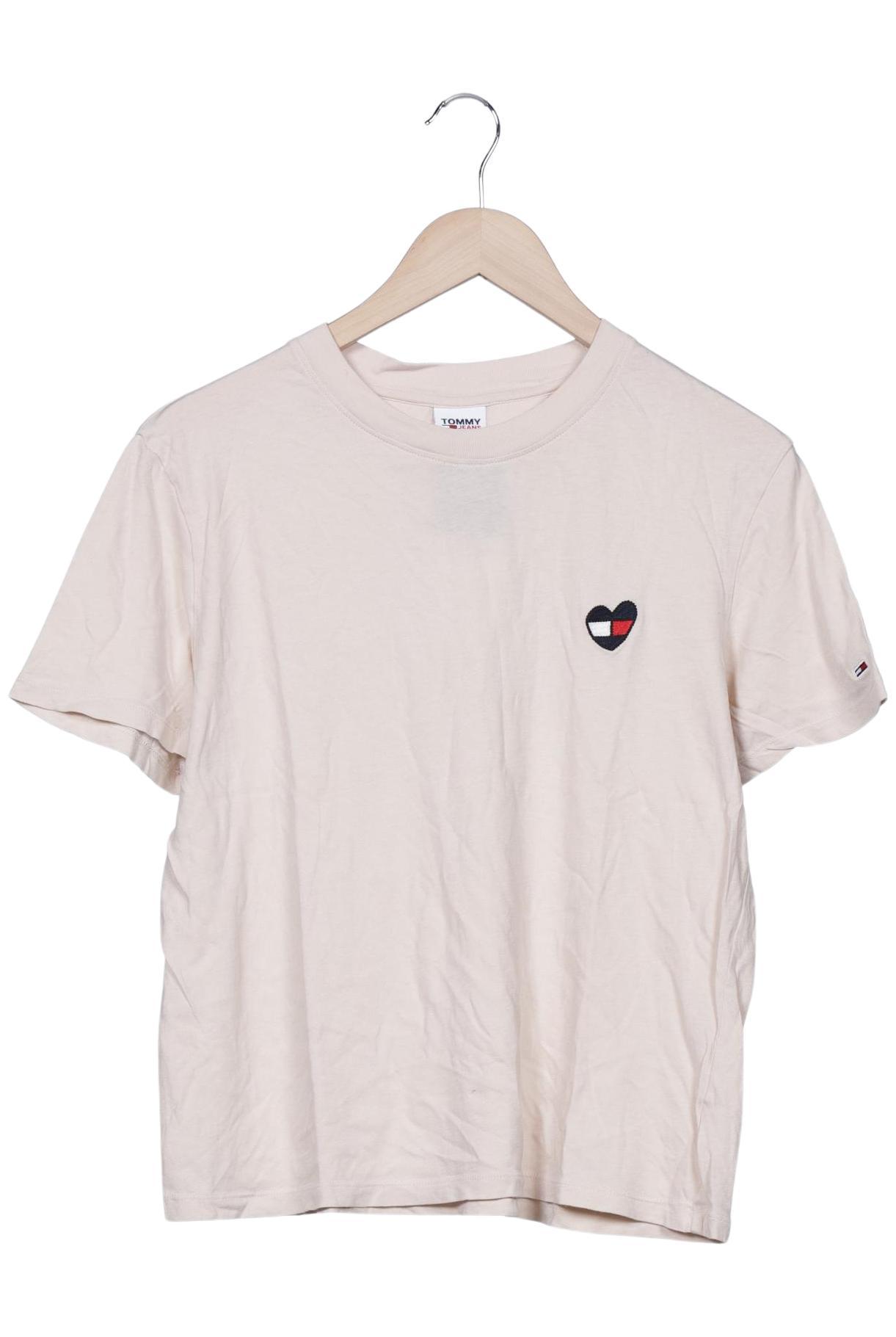 

Tommy Jeans Damen T-Shirt, beige, Gr. 42