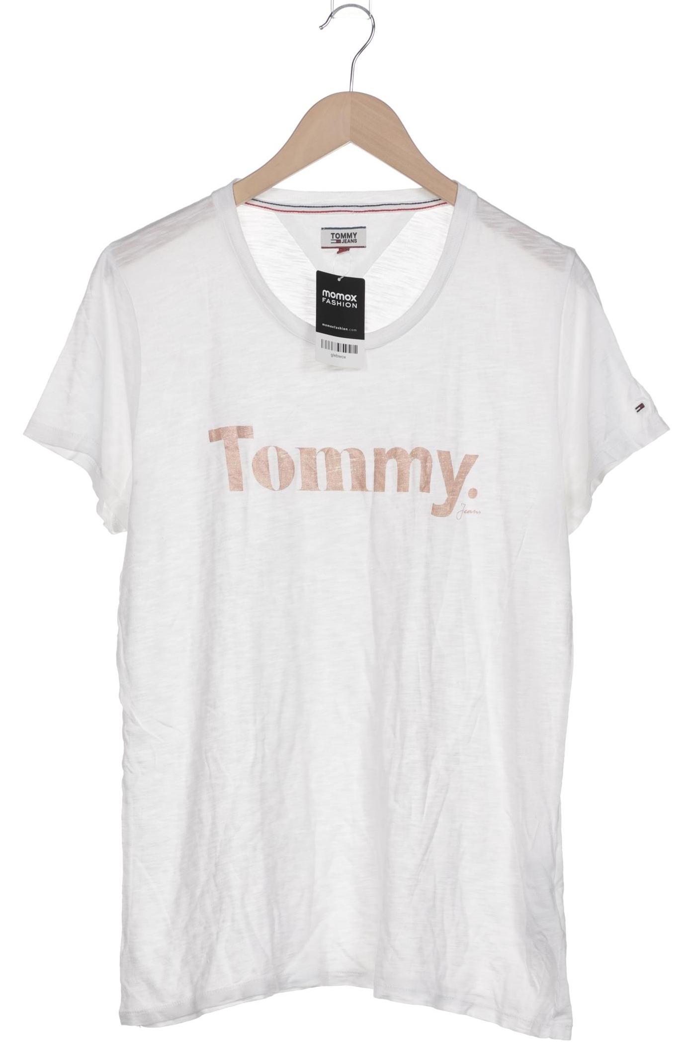 

Tommy Jeans Damen T-Shirt, weiß, Gr. 44
