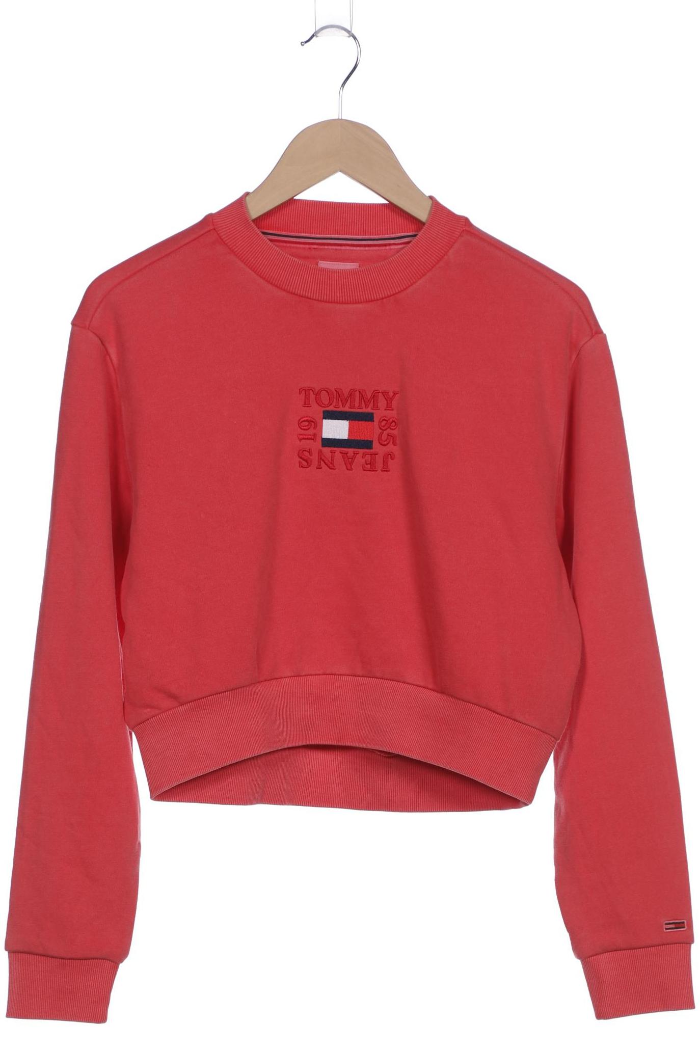 

Tommy Jeans Damen Sweatshirt, rot, Gr. 36