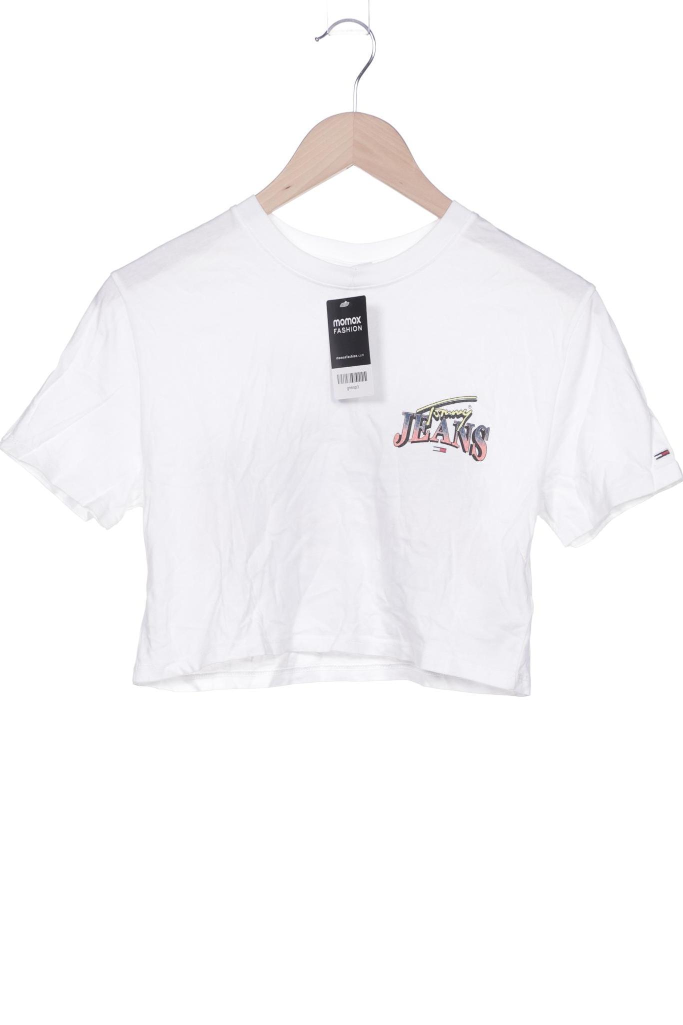

Tommy Jeans Damen T-Shirt, weiß, Gr. 32