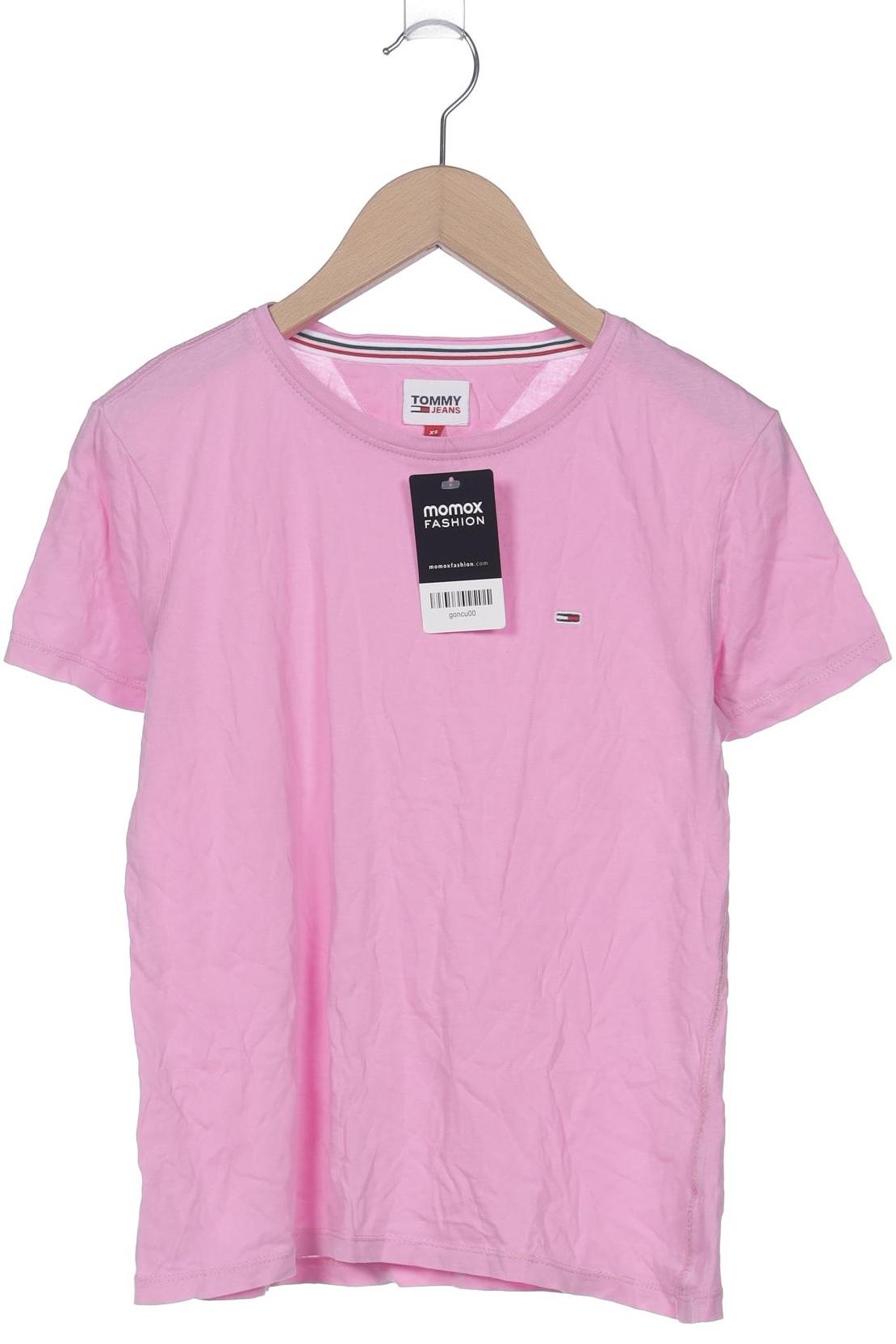 

Tommy Jeans Damen T-Shirt, pink, Gr. 34